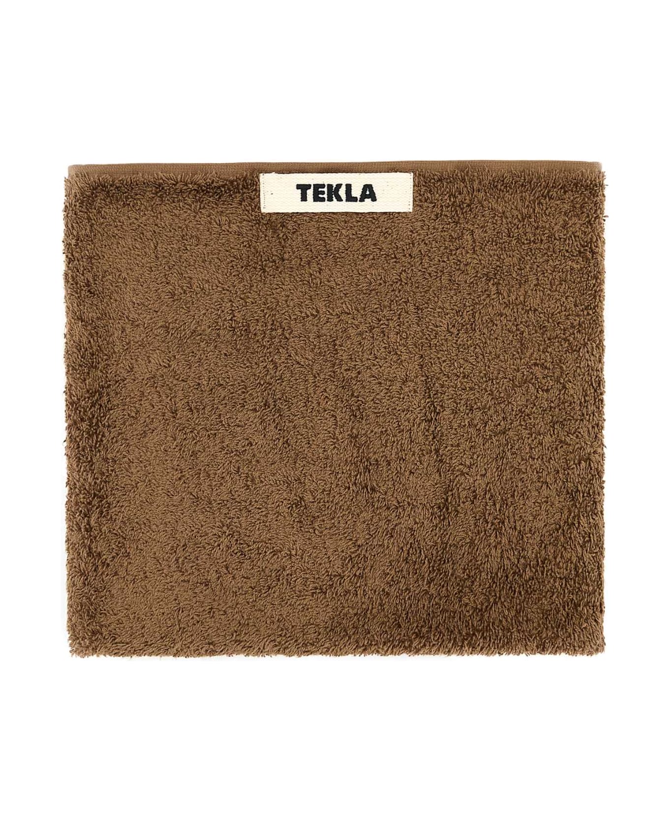 Tekla Brown Terry Towel - KODIAK BROWN