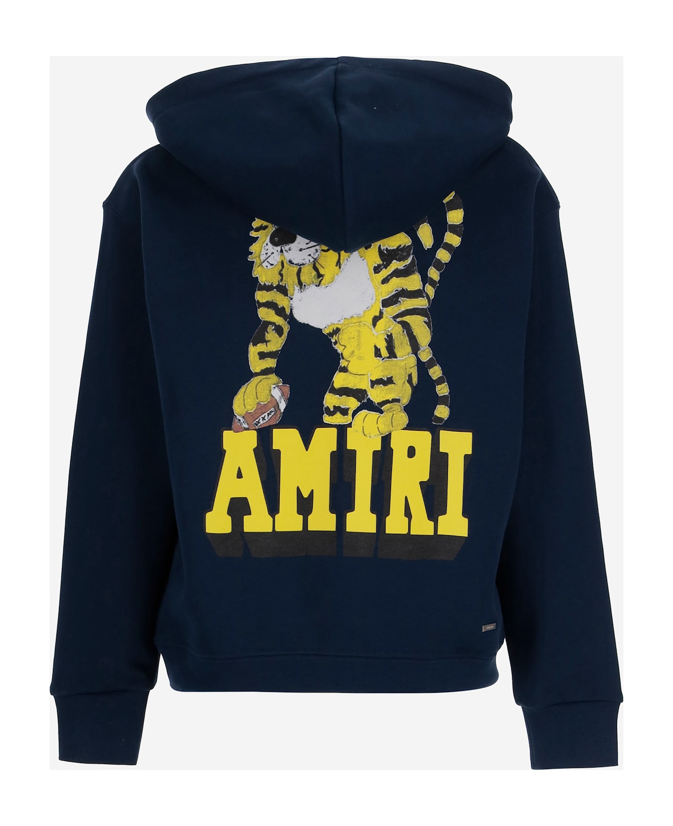 AMIRI Cotton Sweatshirt With Print And Logo - Blue