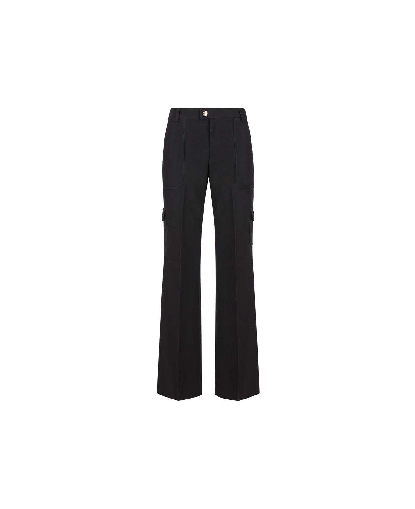 Celine Straight-leg Cargo Pants - Black