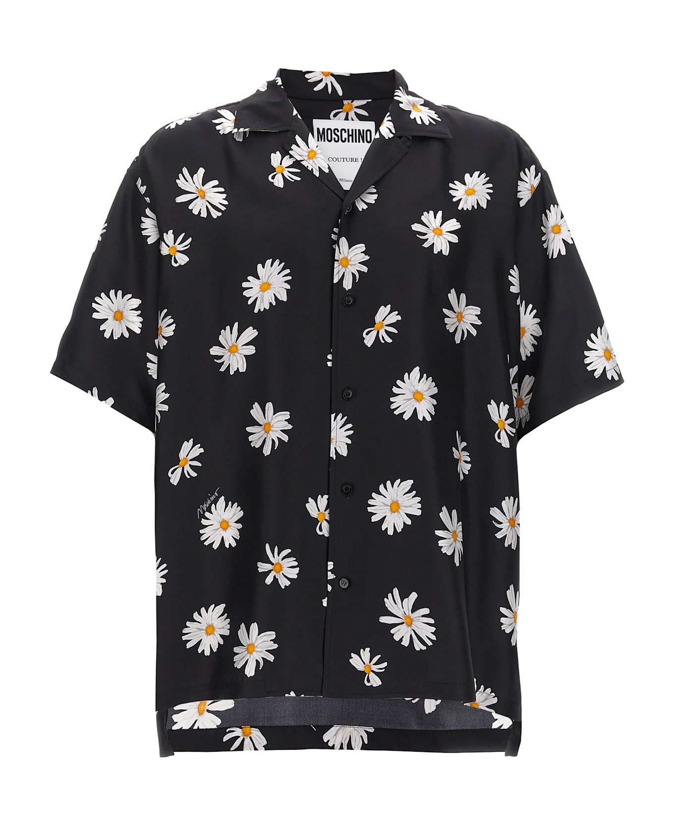 Moschino Margehrite Print Shirt - Black シャツ