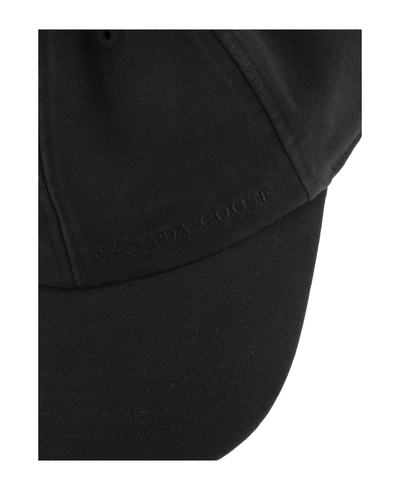 Canada Goose Hat With Visor - Black