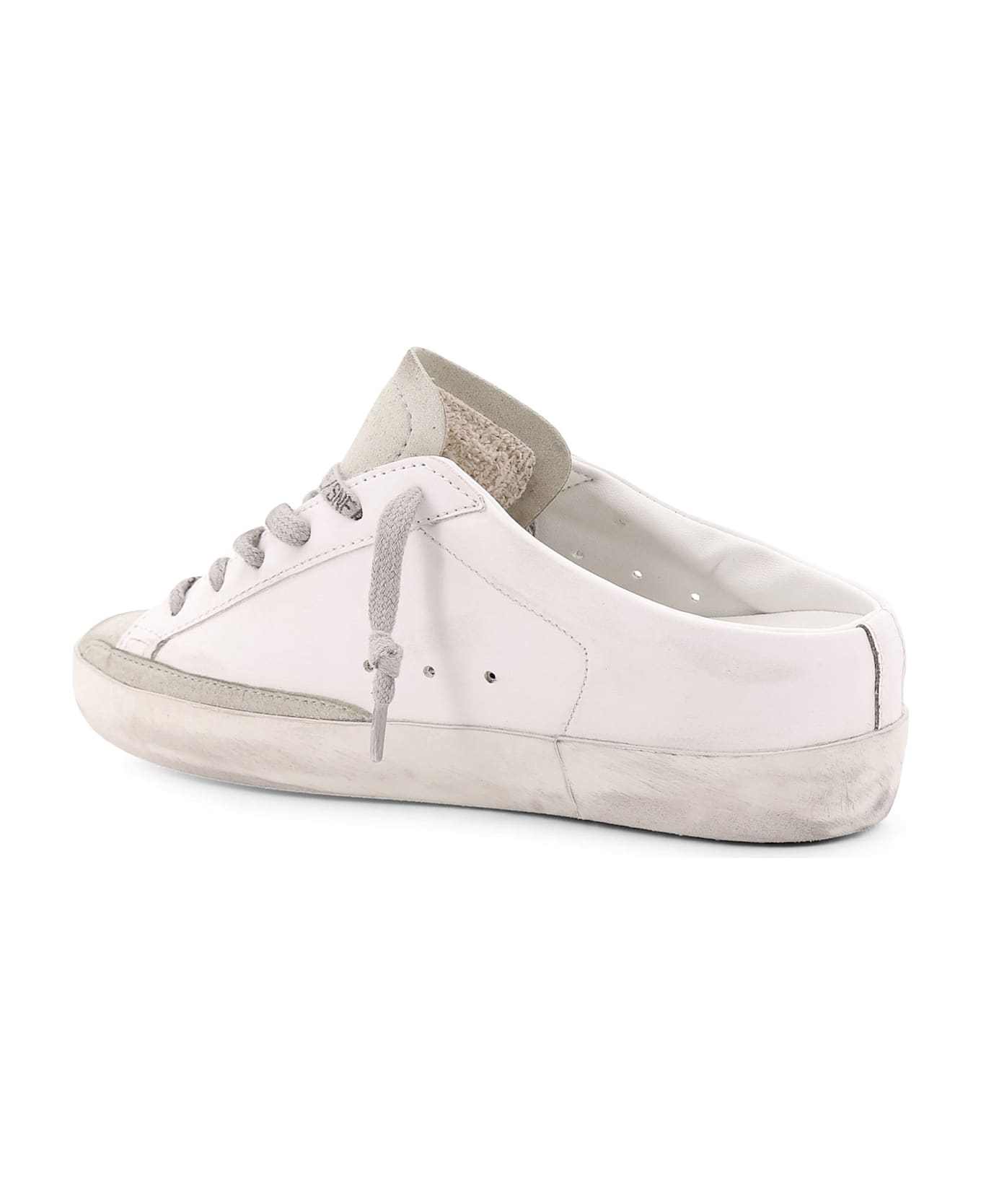Golden Goose Super-star Sabot Sneakers - White
