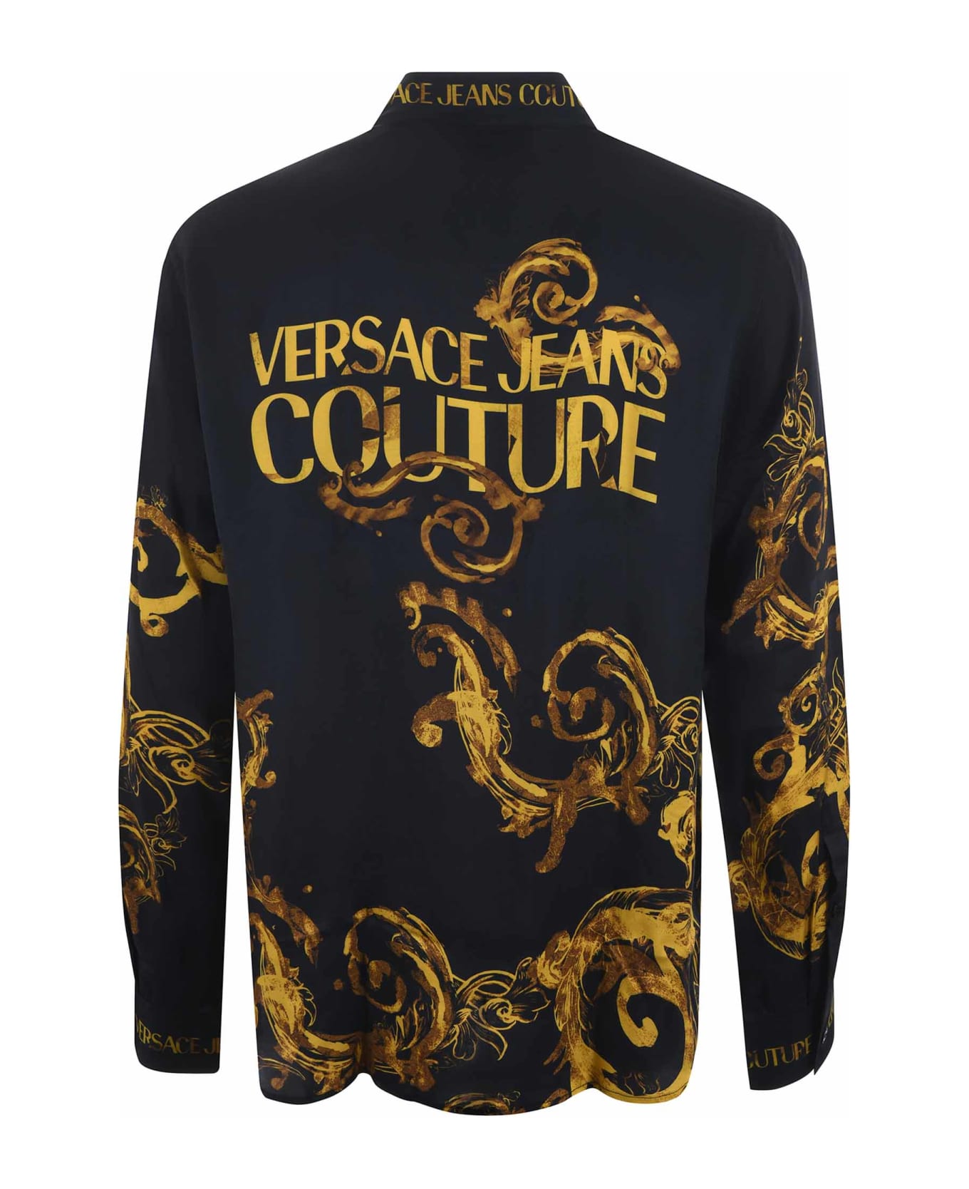 Versace Jeans Couture Baroque Shirt - Nero/oro