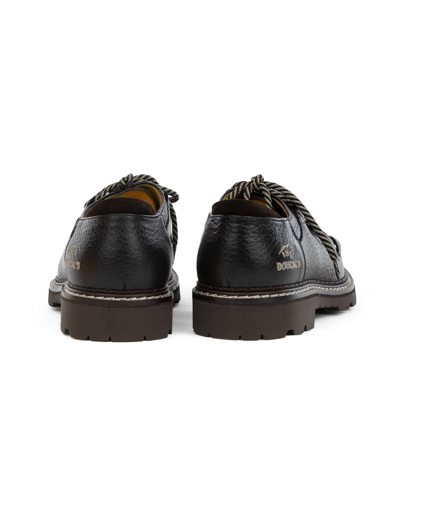 Doucal's Tumbled Moccasin With Laces - T.MORO