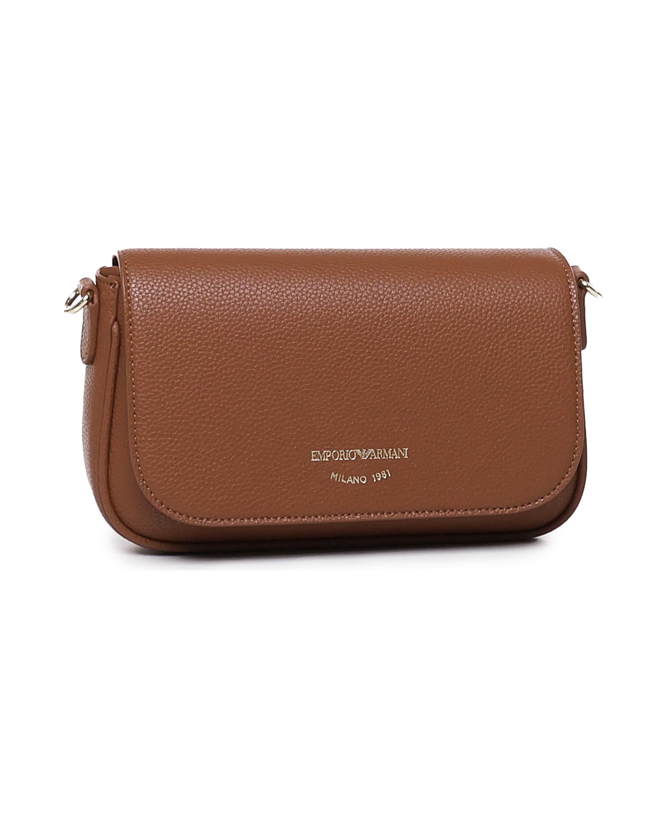 Emporio Armani Deer Print Mini Bag - Cuoio rosso