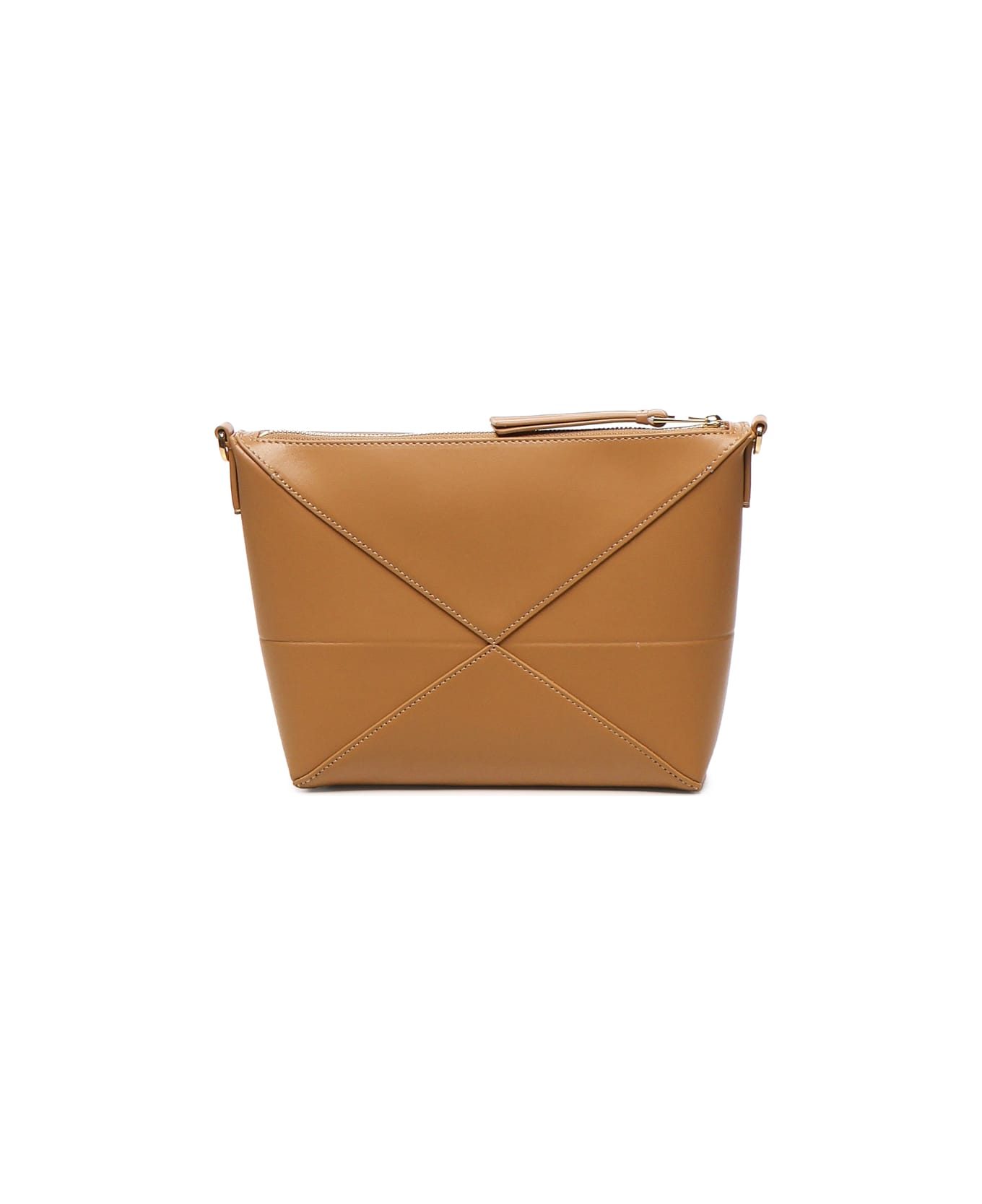 Loewe Puzzle Fold Clutch - Beige