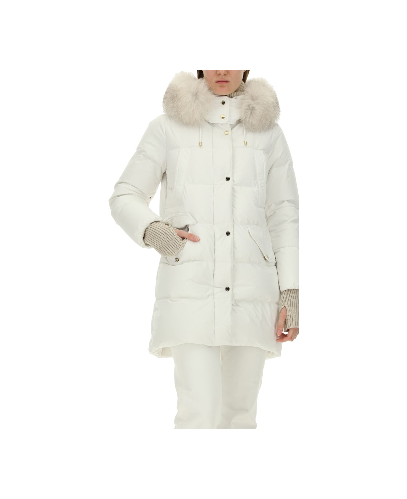 Moorer Down Jacket "talassa" - WHITE