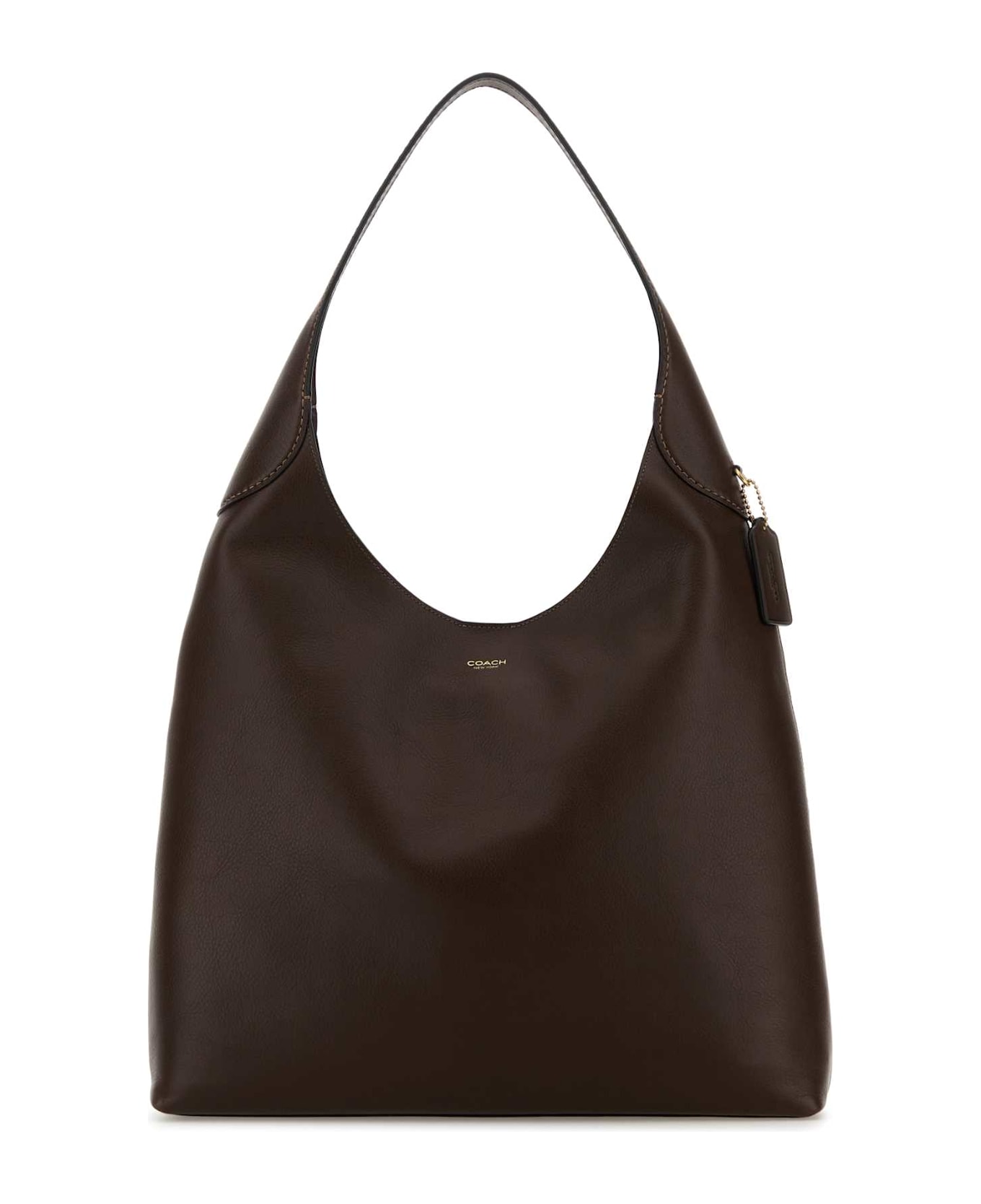 Coach Chocolate Leather Brooklyn 39 Shoulder Bag - B4MAPLE