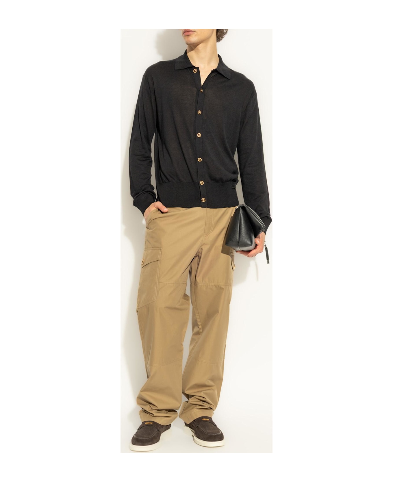 Versace Cargo Pants - Beige