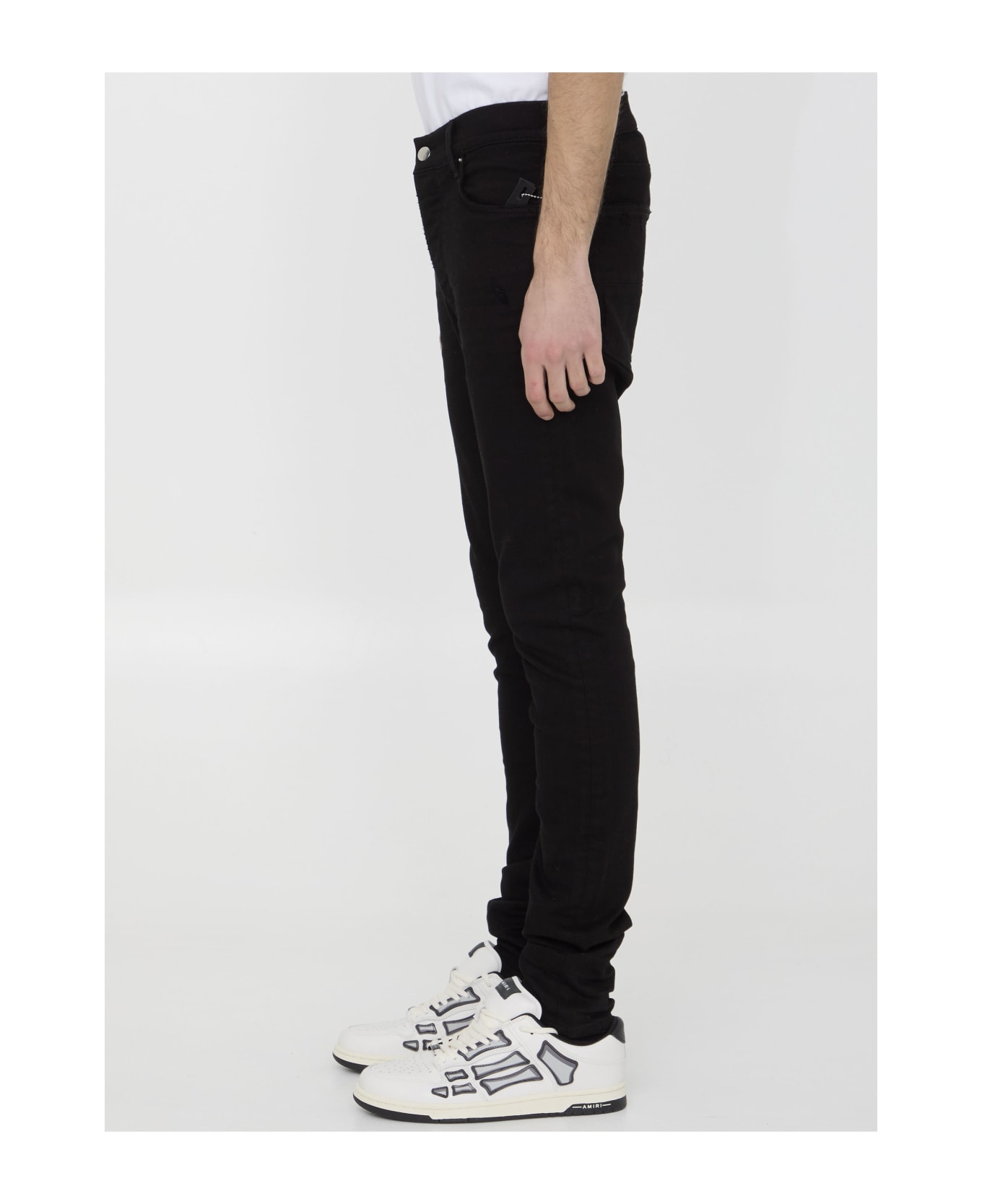 AMIRI Stack Jeans - BLACK デニム