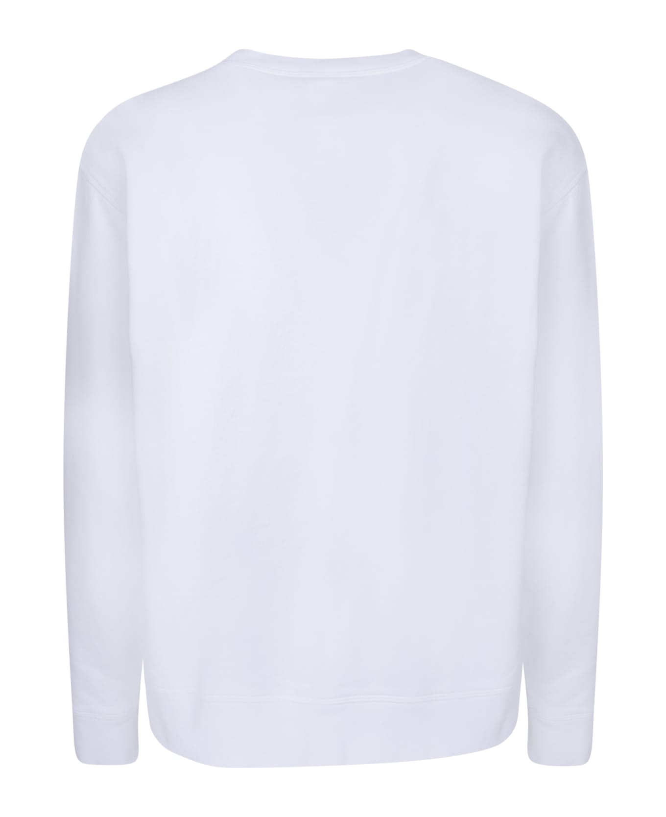 Dsquared2 Logo Printed Crewneck Sweatshirt - White