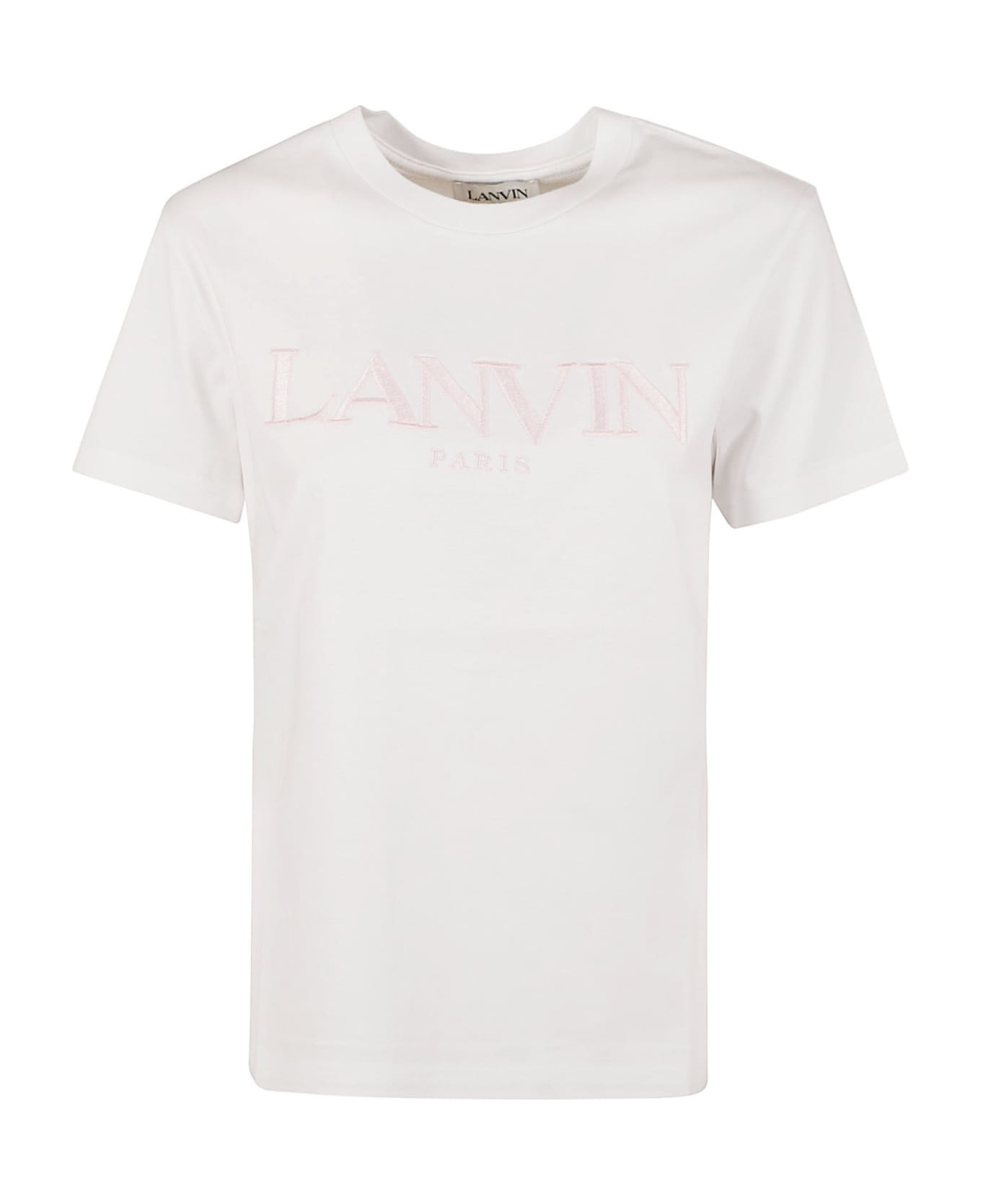 Lanvin Chest Logo T-shirt - Optic White