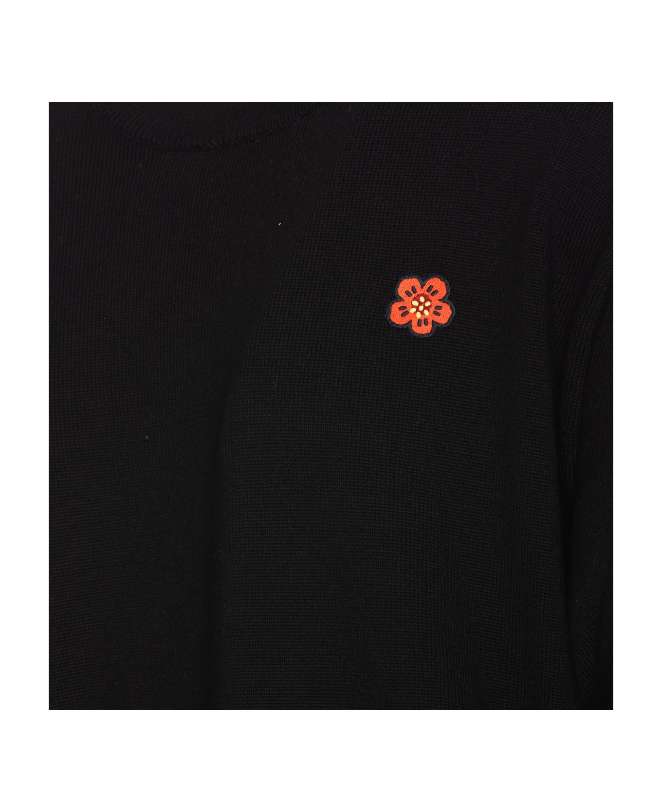 Kenzo Boker Flower Sweater - Black フリース