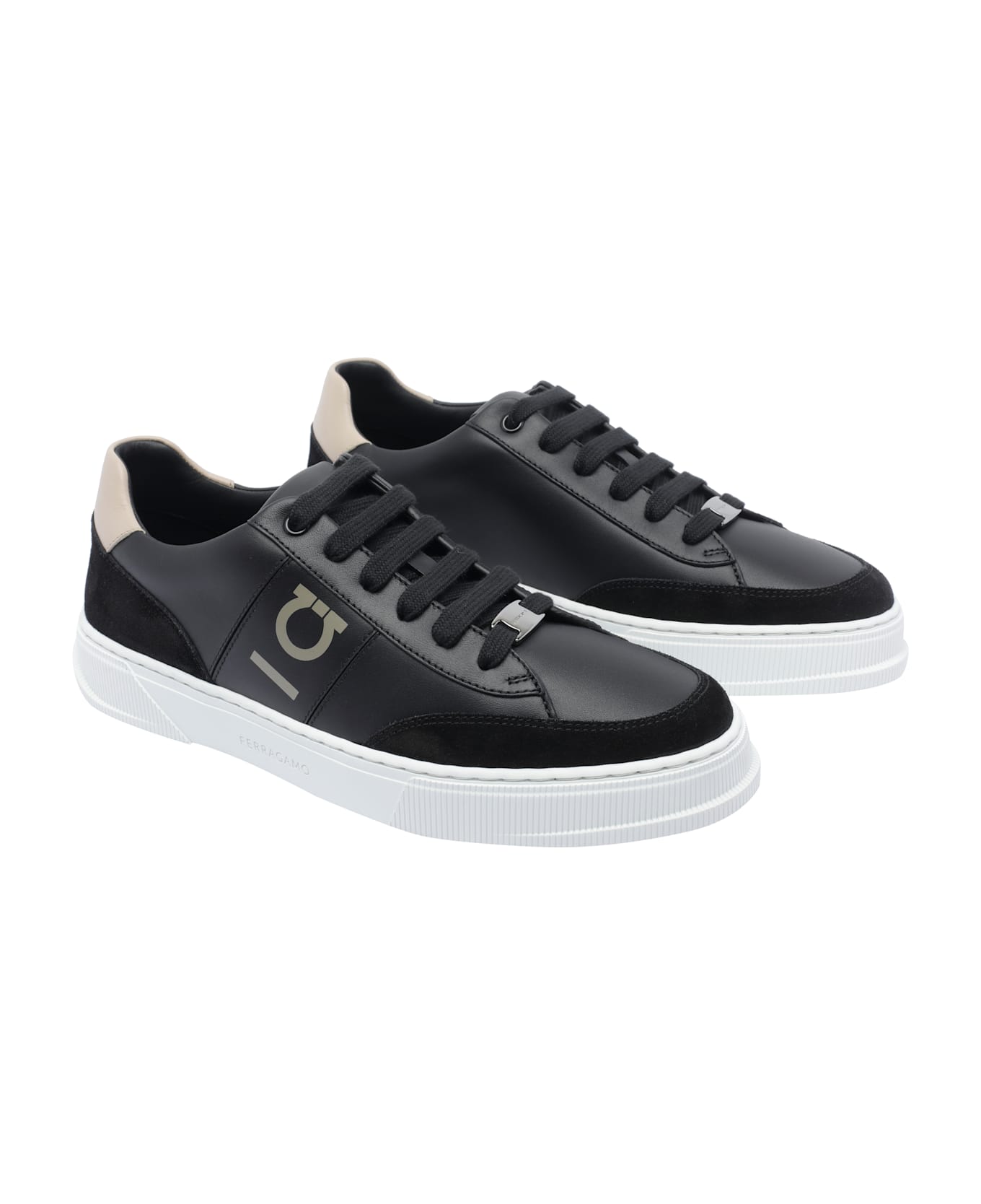Ferragamo Alaska Sneakers - Black