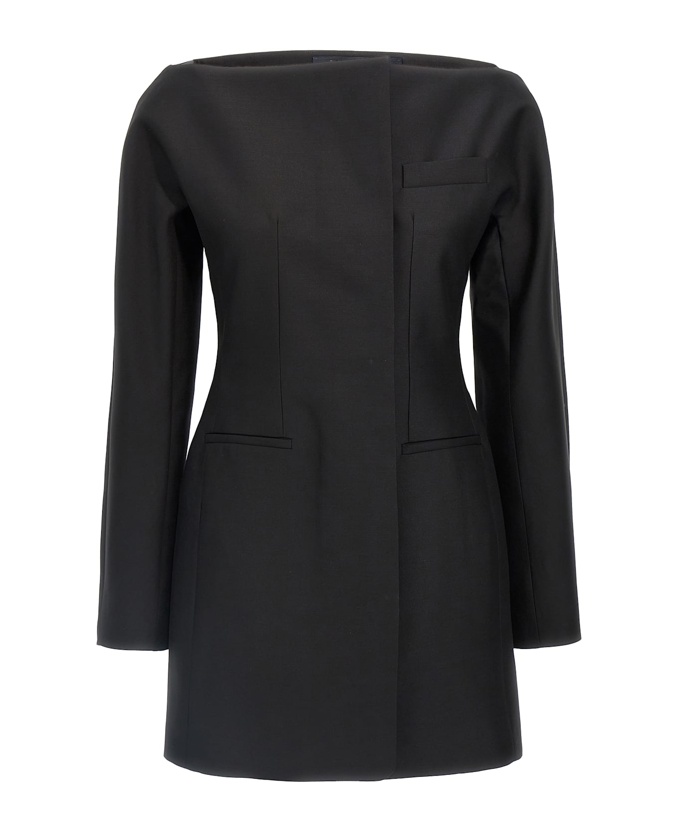 Jacquemus 'la Robe Spalla' Dress - Black  