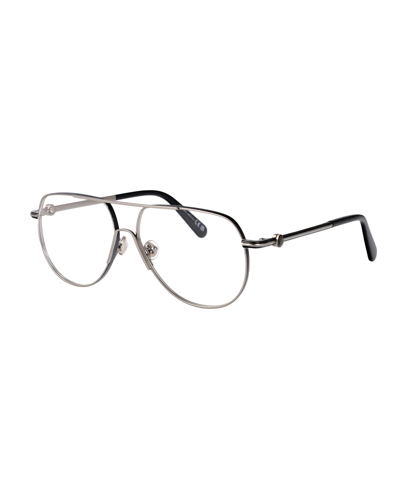 Moncler Eyewear Ml5202/v Glasses - 014 RUTHENIUM