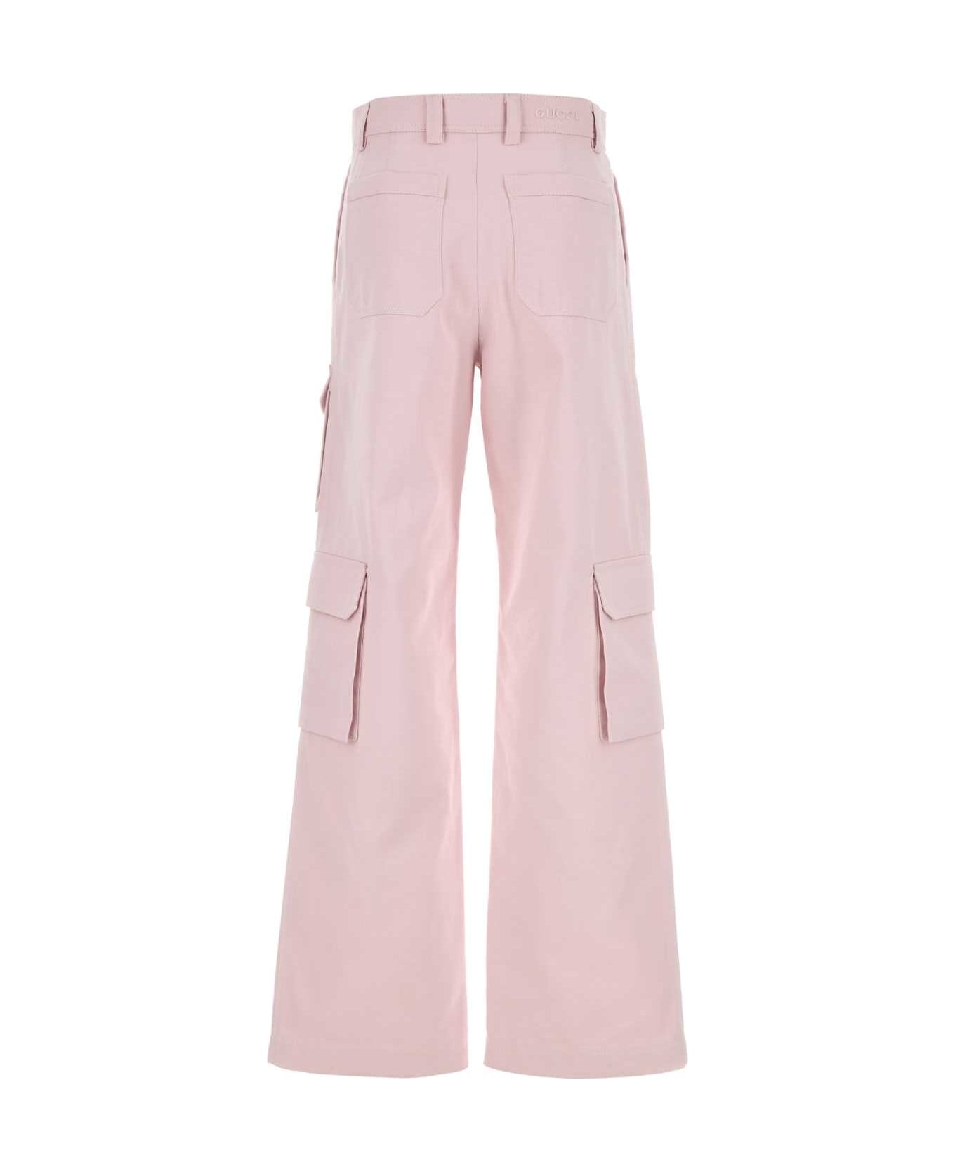Gucci Pastel Pink Cotton Cargo Pant - SPARKLINGCLASSICPI