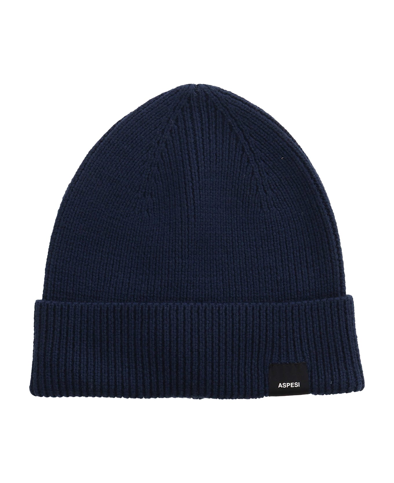 Aspesi Tricot Beanie - BLUE