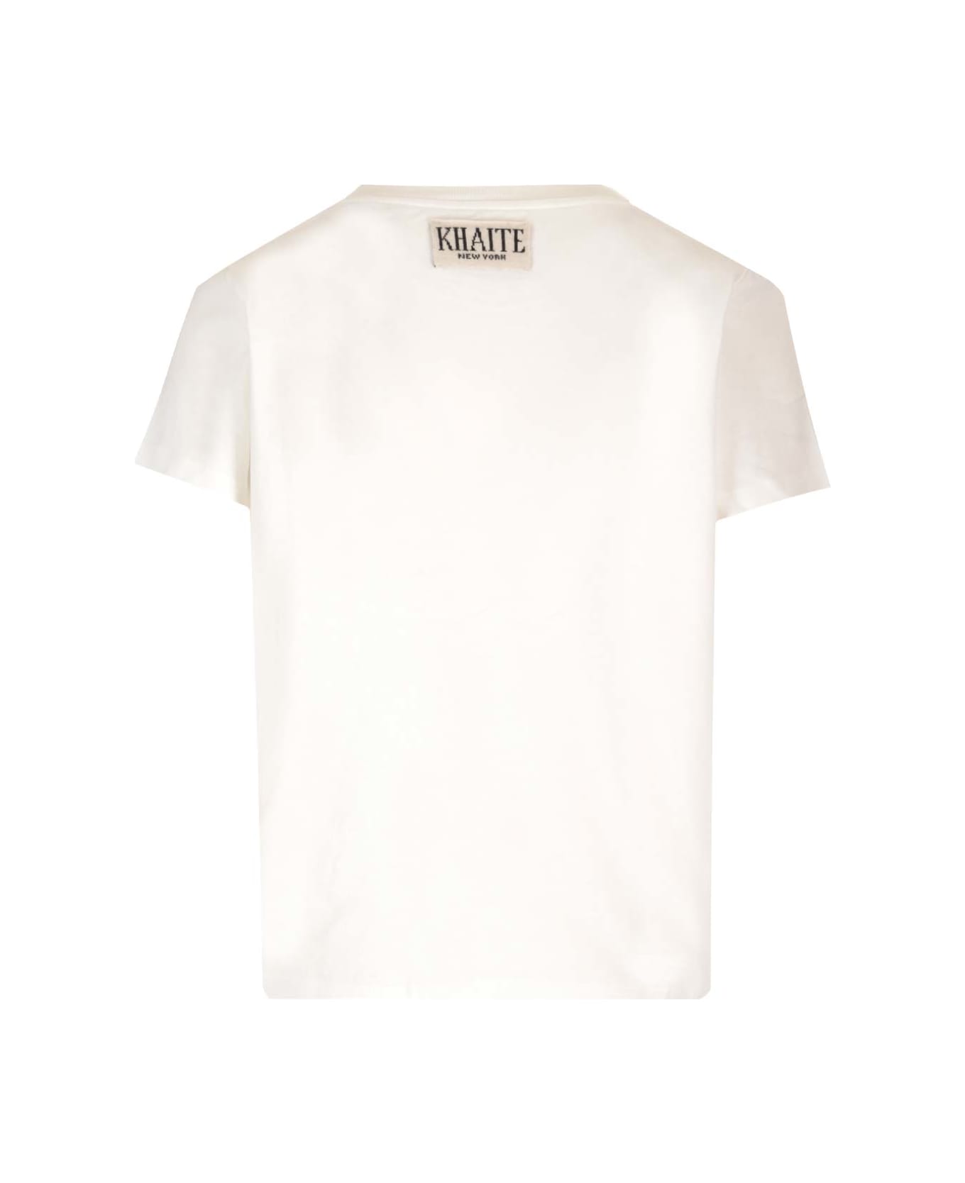 Khaite 'emmylou' Basic T-shirt - White