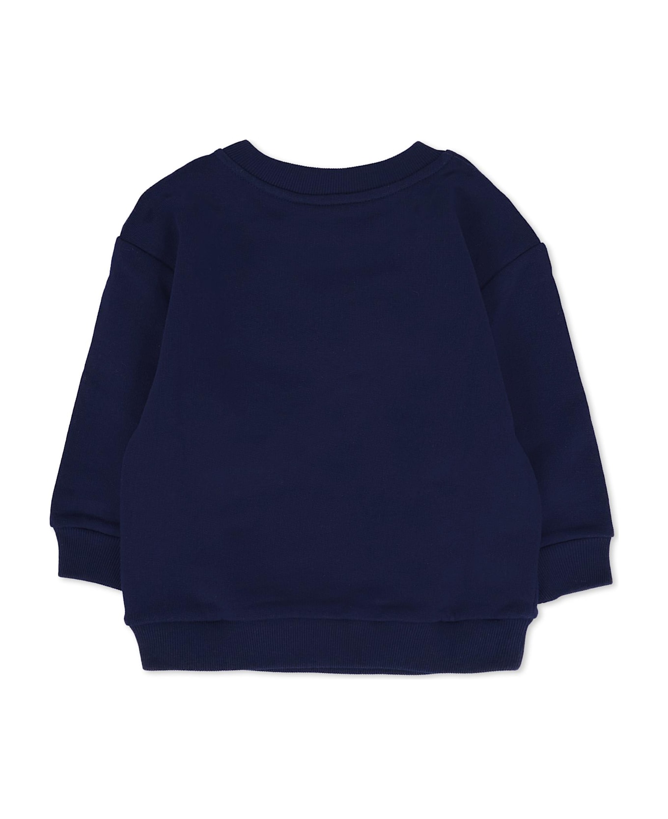 Gucci Blue Sweatshirt For Babykids With Logo - Blue