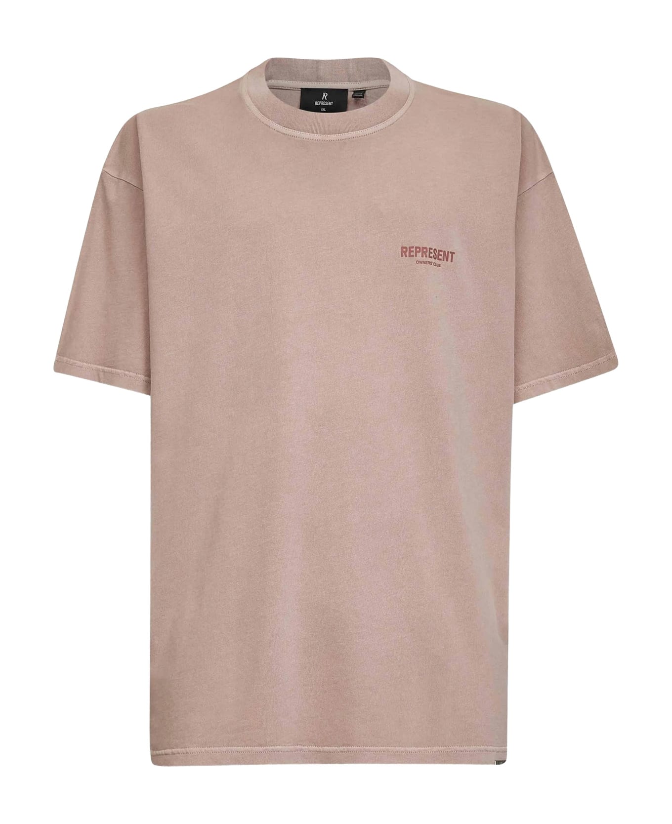 REPRESENT Cotton T-shirt - DUSTY MAUVE