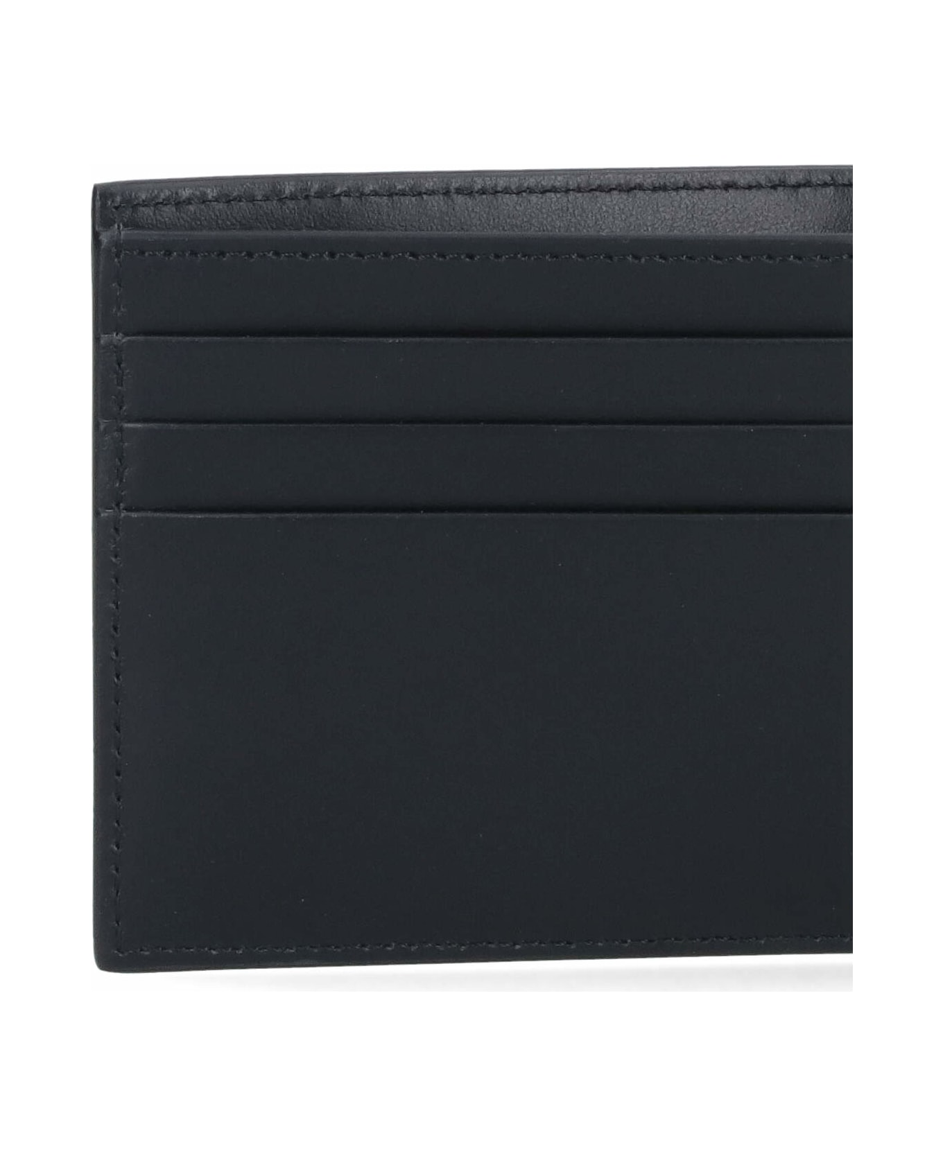 Off-White Bi-fold Wallet - Black