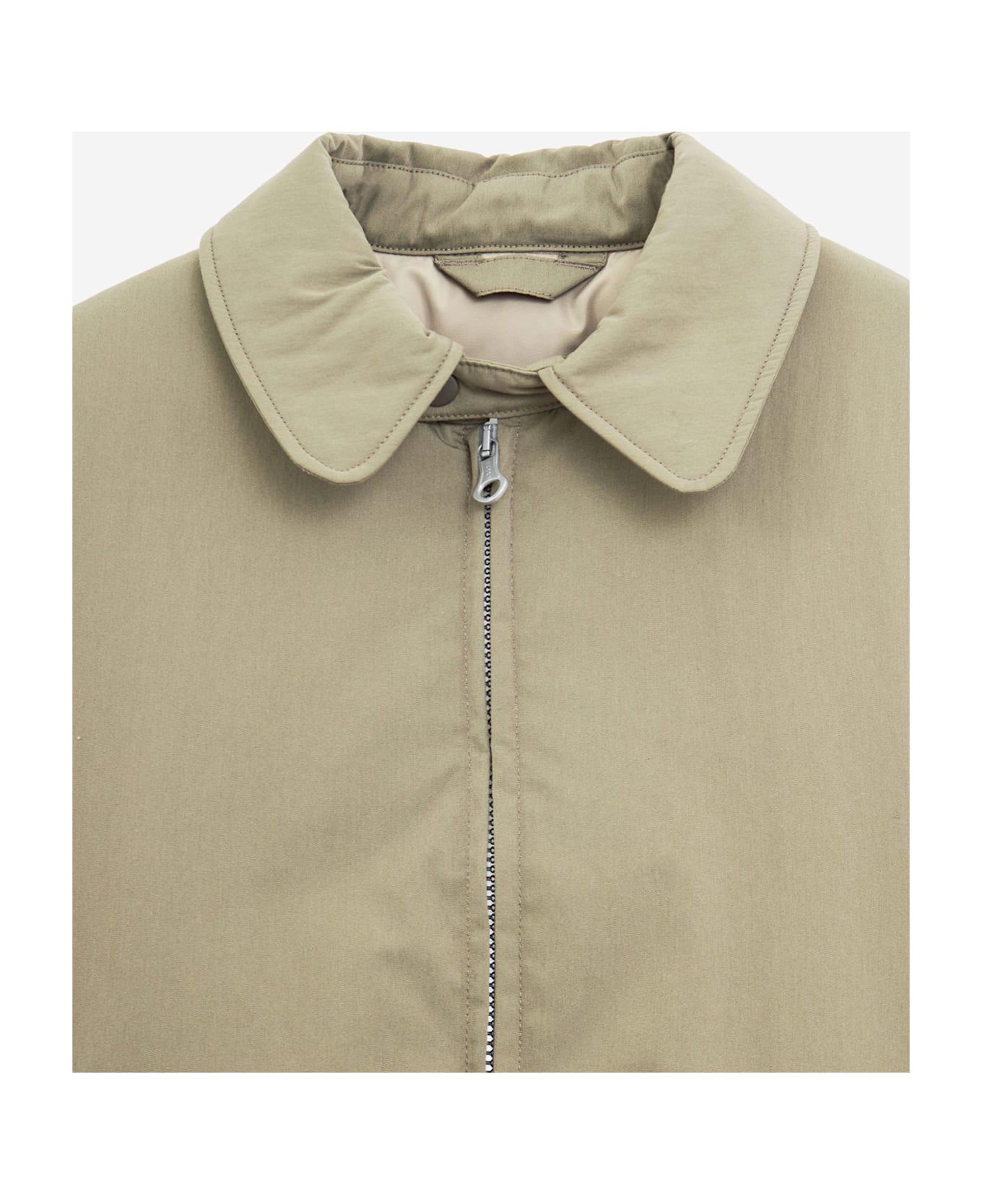Our Legacy Cropped Avenue Puffa Jacket - khaki