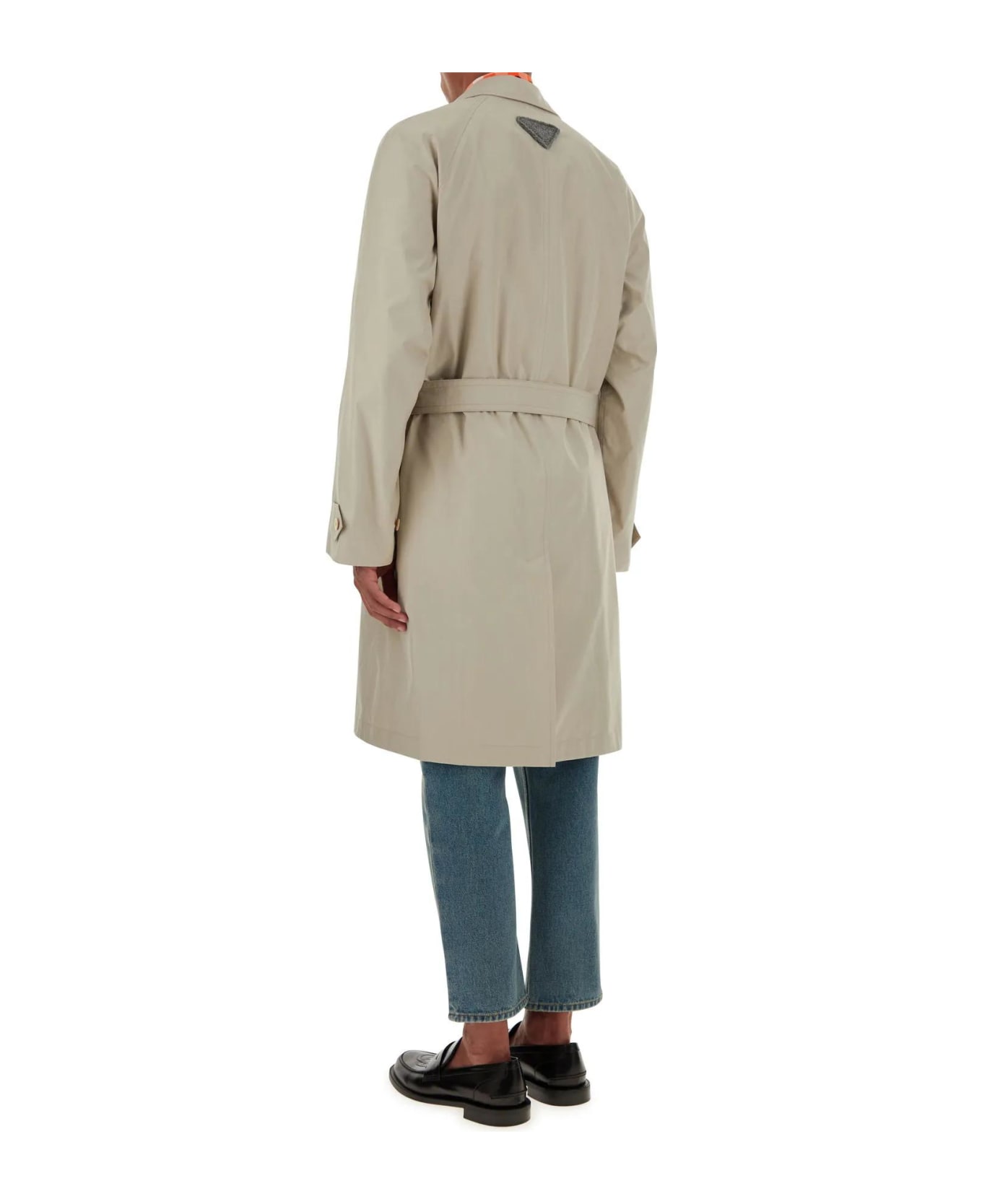 Prada Cotton Blend Overcoat - F0A08