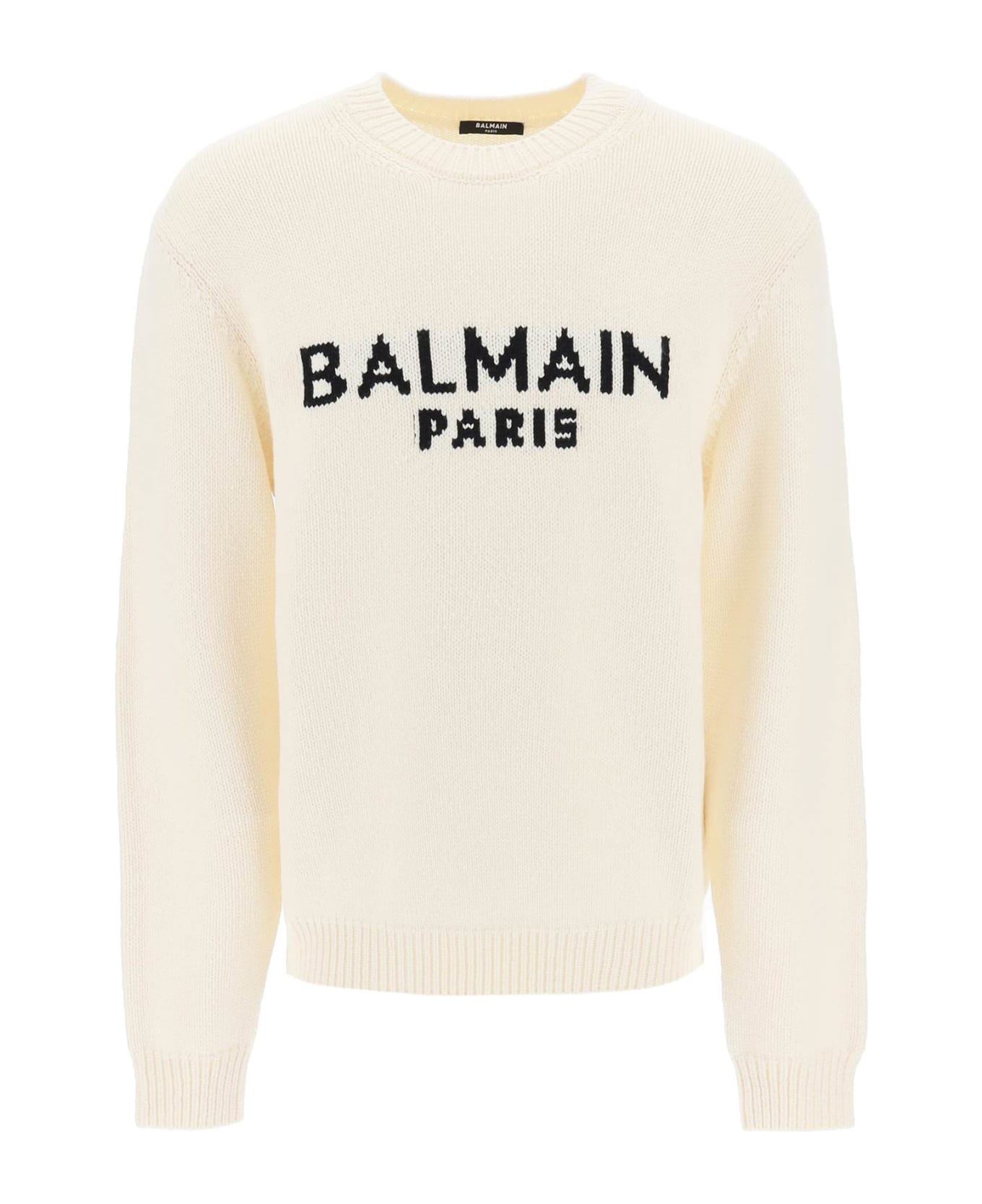 Balmain Sweater - White ニットウェア