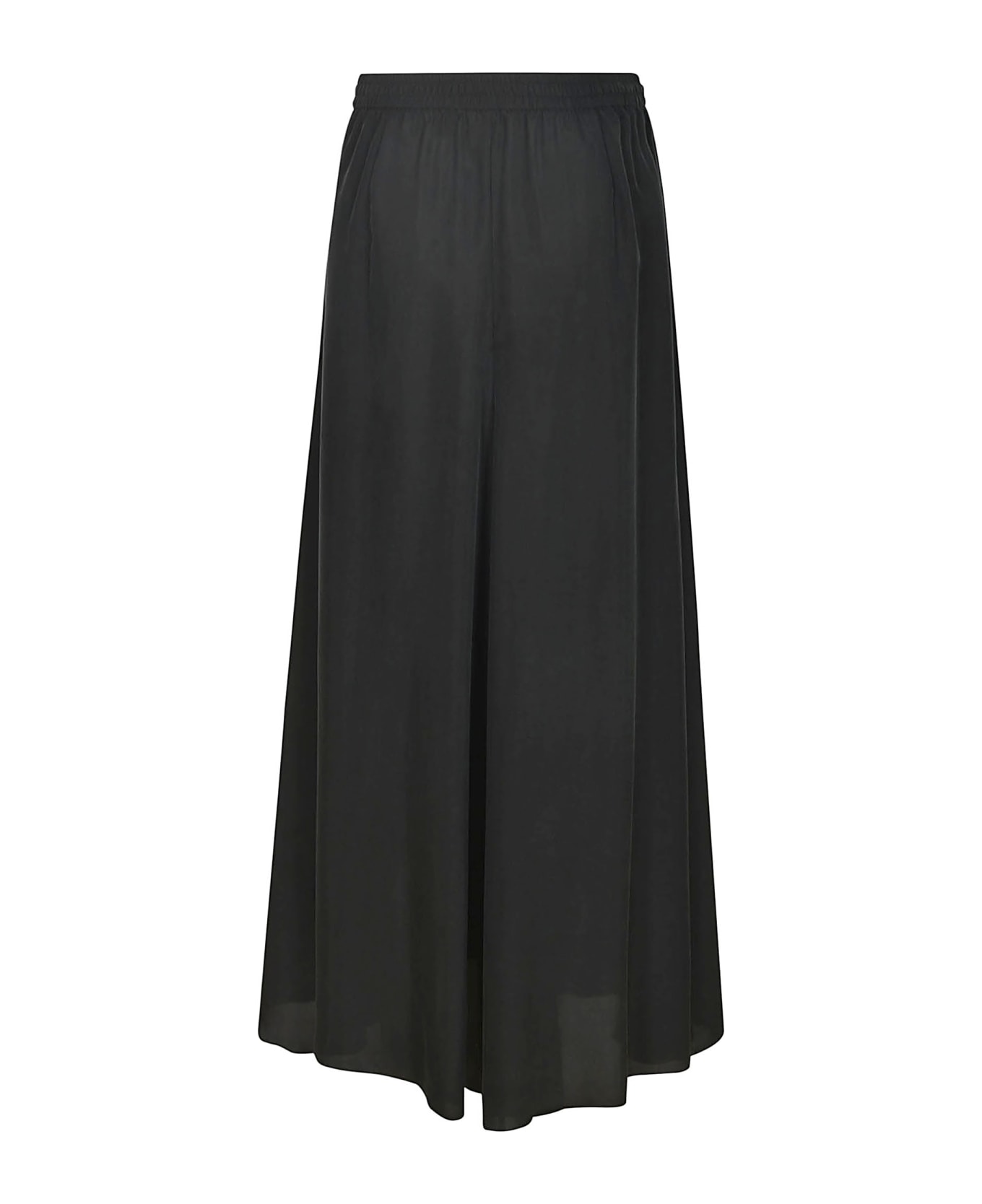 Parosh Straight Loose Fit Skirt - Black