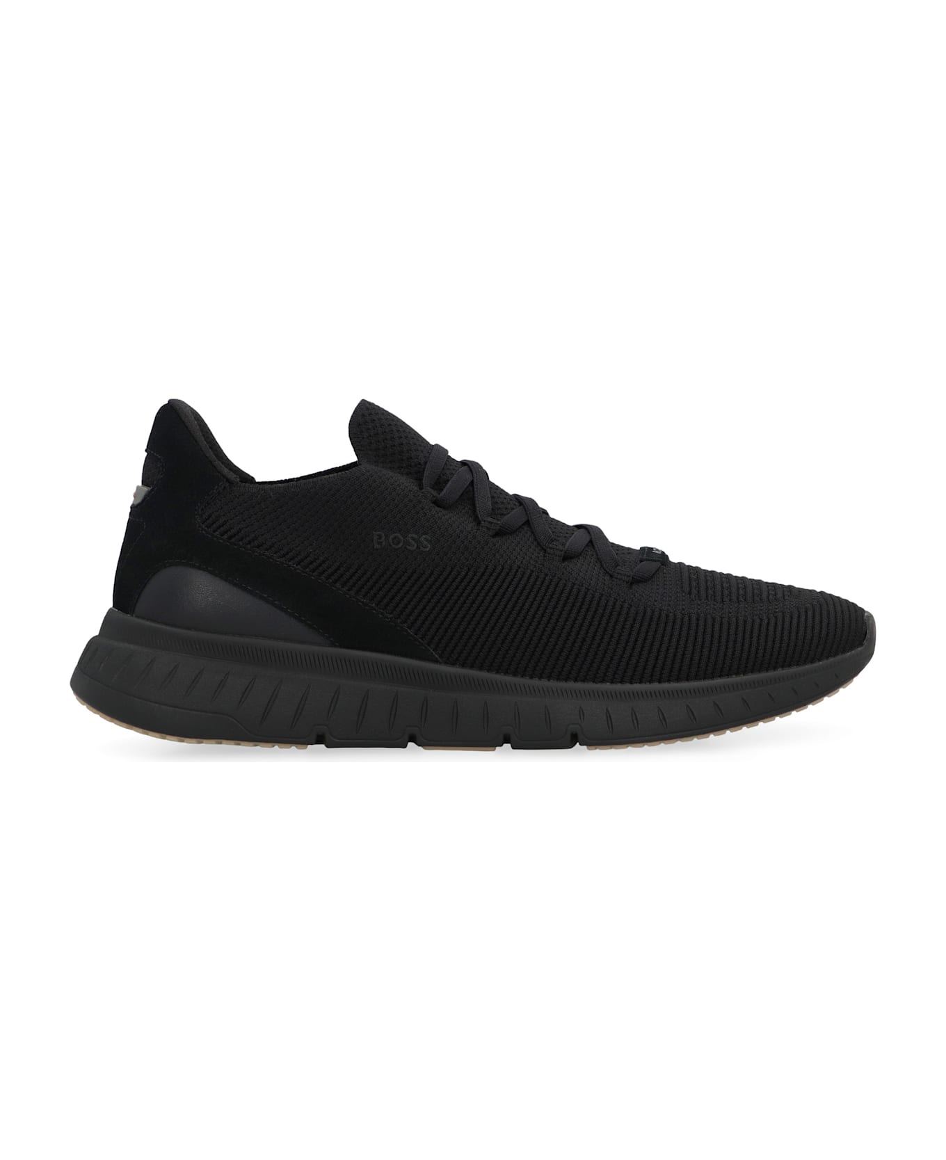 Hugo Boss Slon Fabric Low-top Sneakers - black
