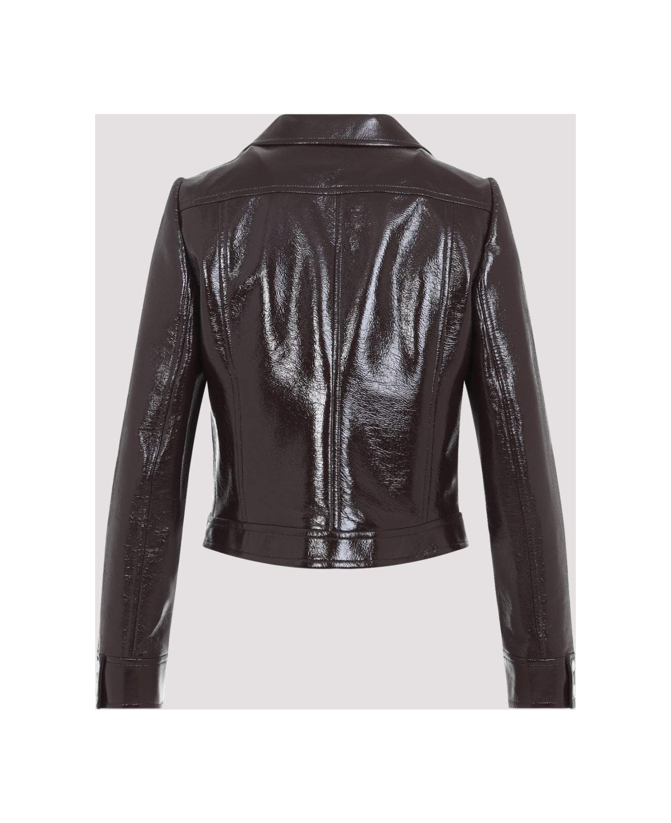 Courrèges Vinyl Jacket - Chocolate