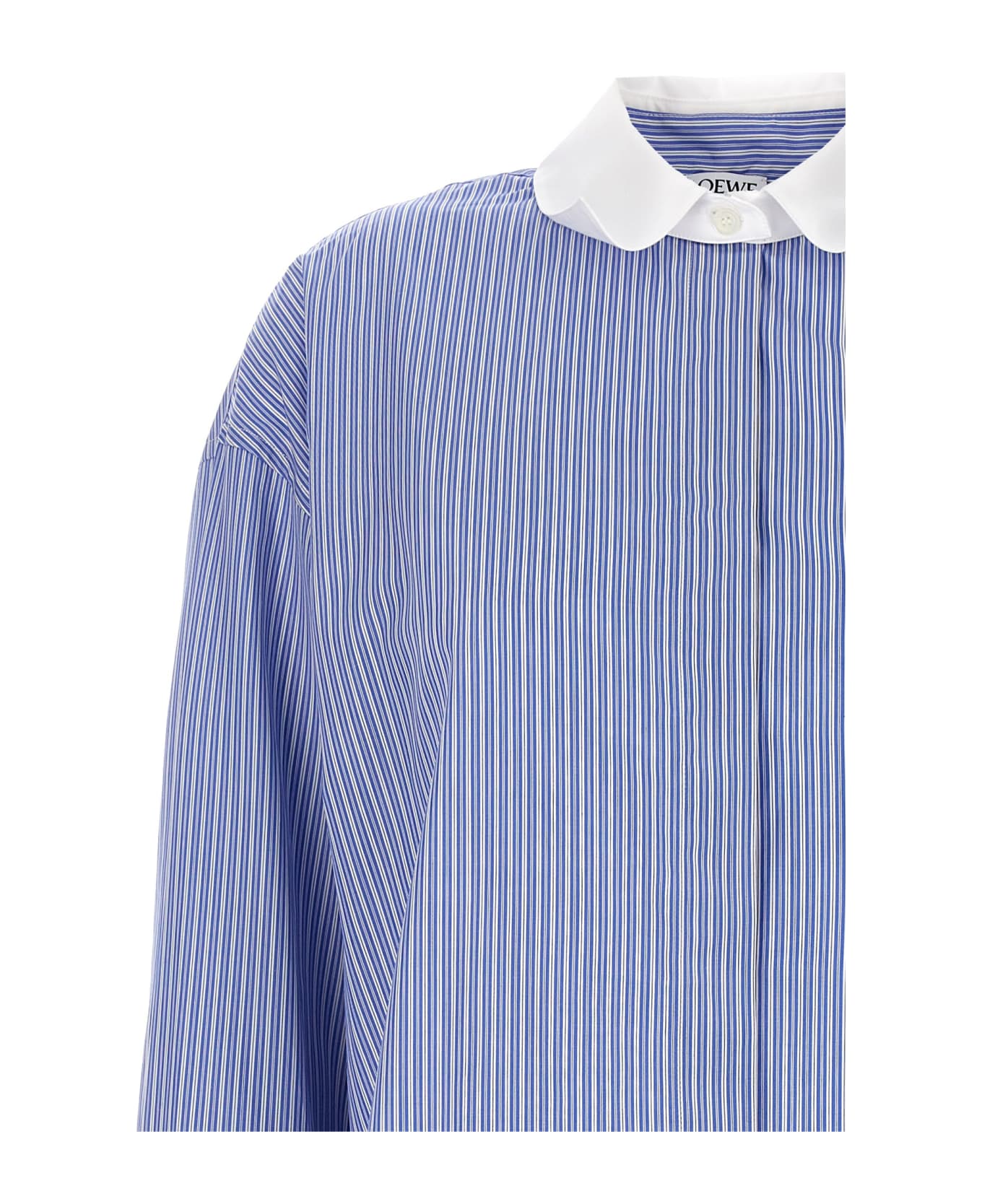 Loewe 'deconstructed' Shirt - Light Blue