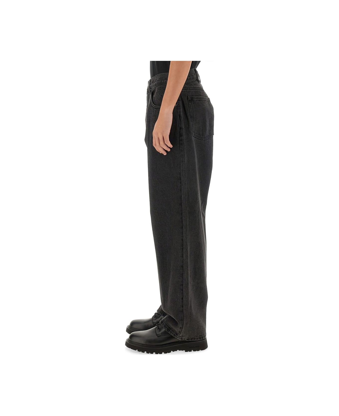 Obey Bigwig Baggy Jeans - BLACK