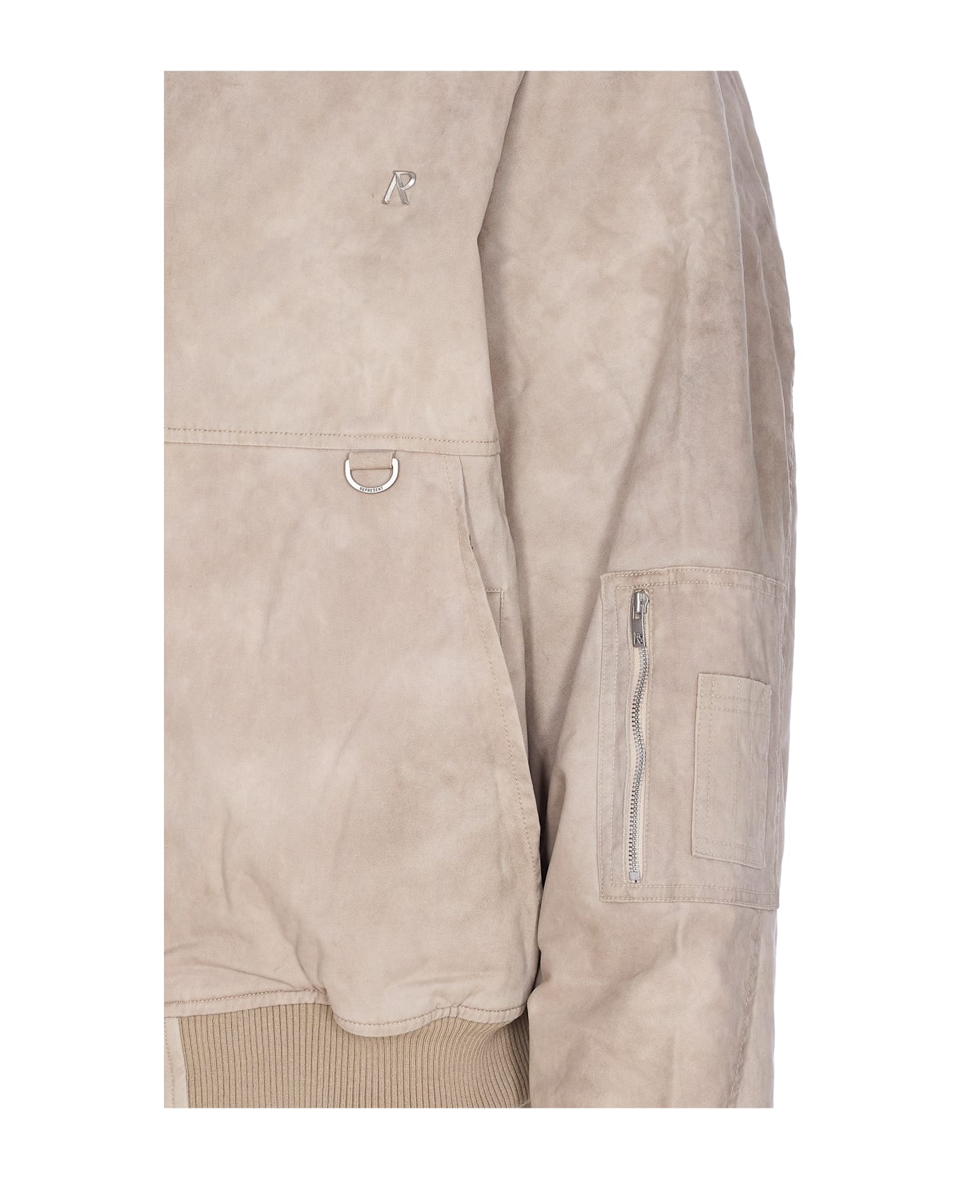 REPRESENT Bomber - Beige
