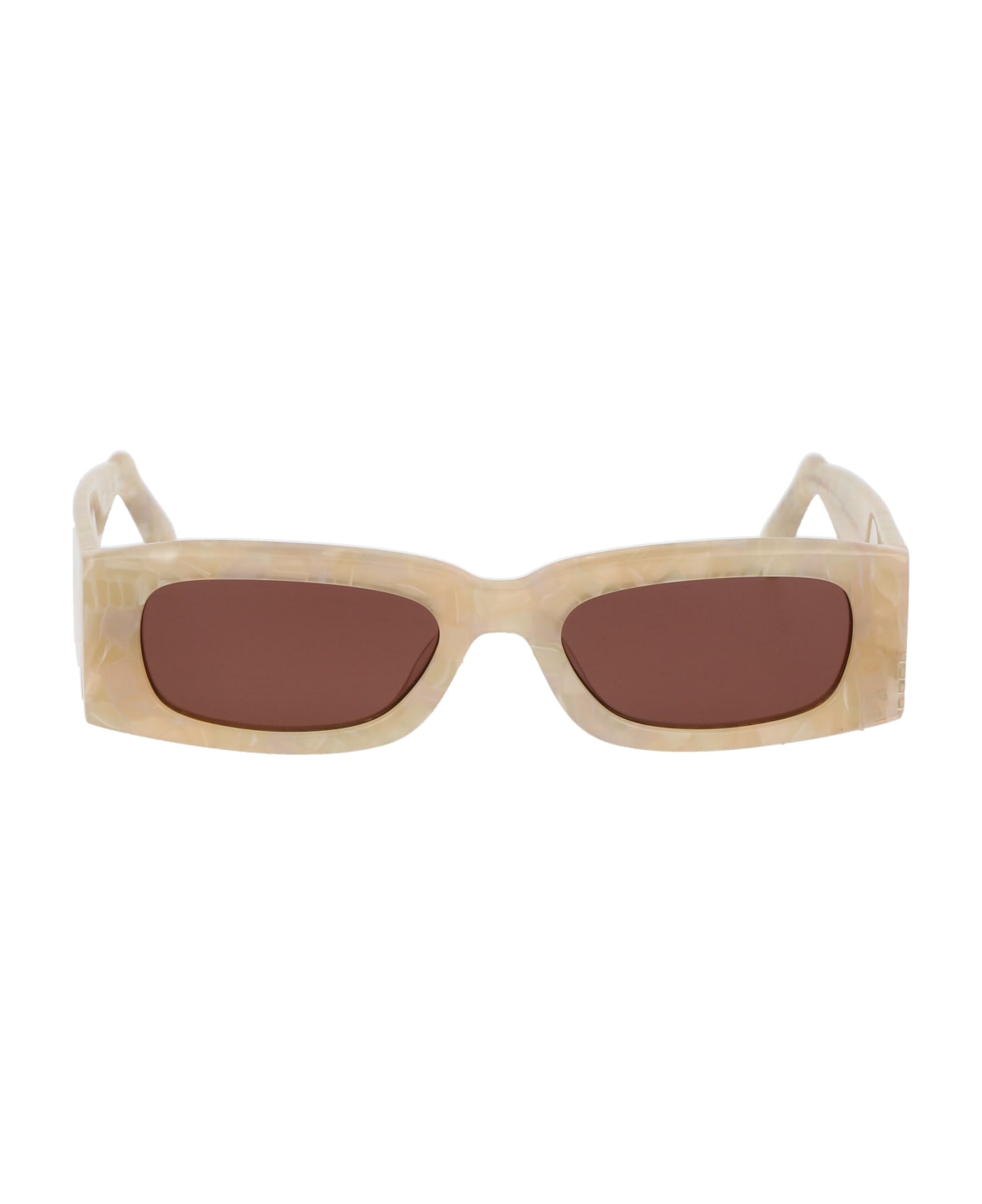 GCDS Gd0020 Sunglasses - 25S Avorio/Bordeaux サングラス