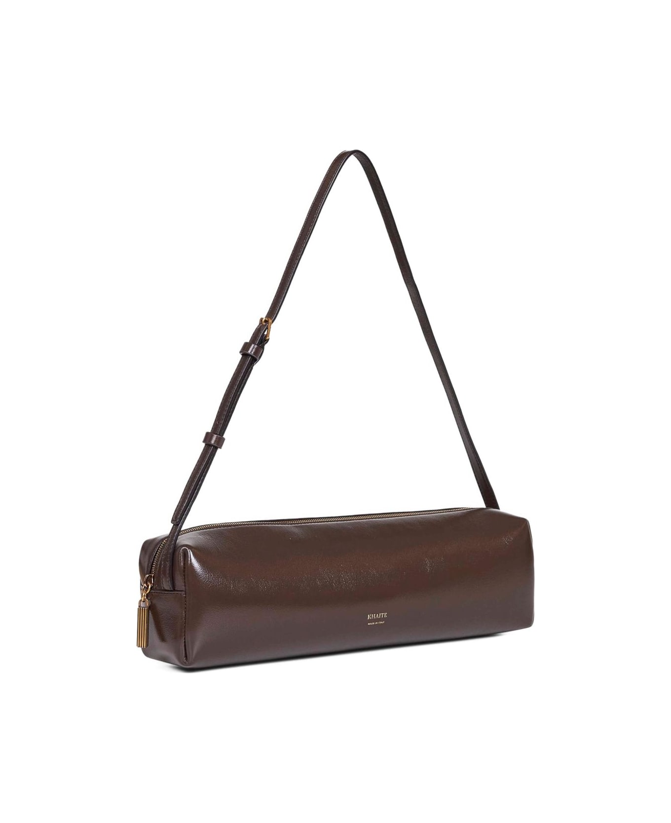 Khaite Kye Leather Shoulder Bag - Brown