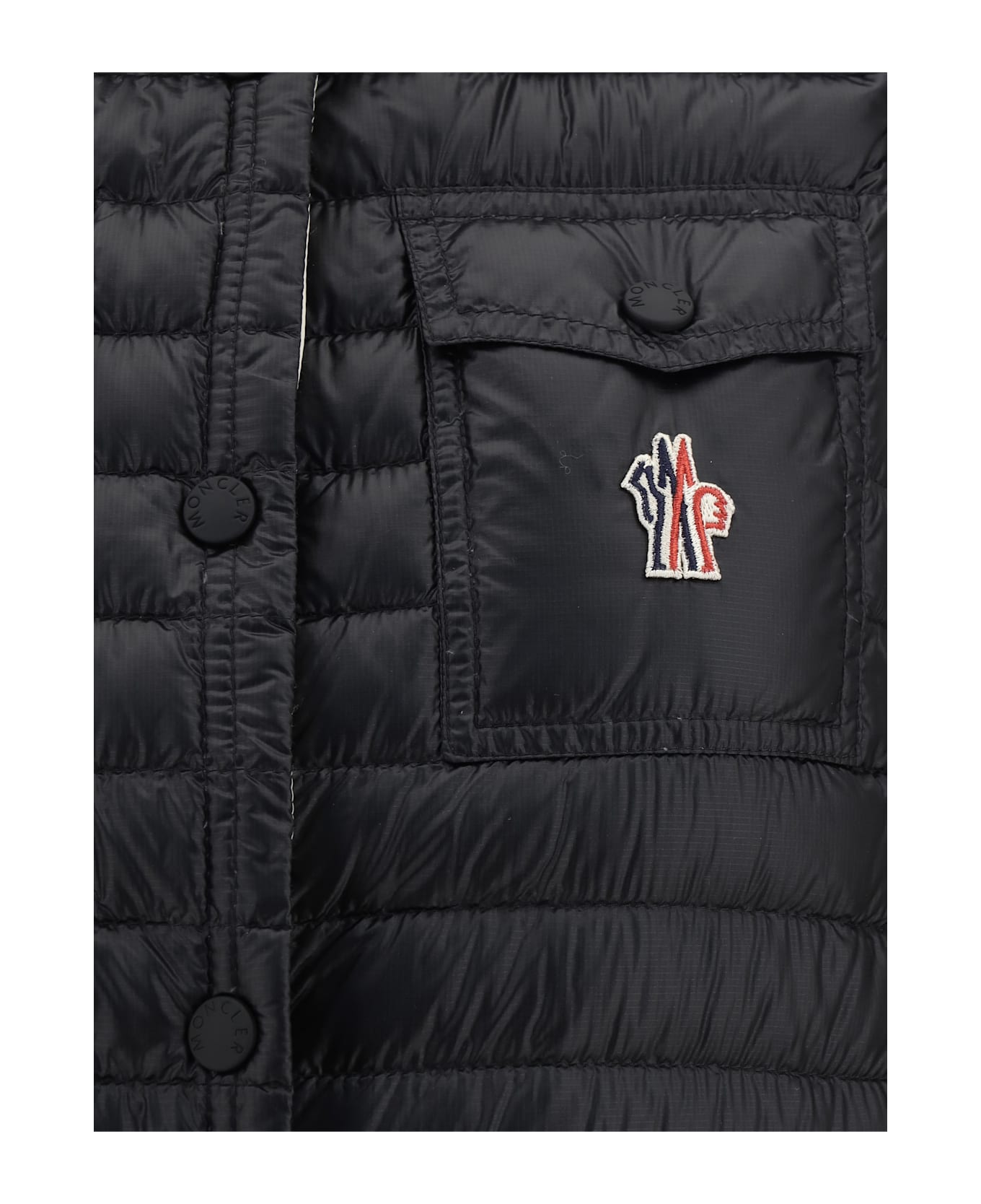 Moncler Grenoble Gumiane Down Gilet - Black