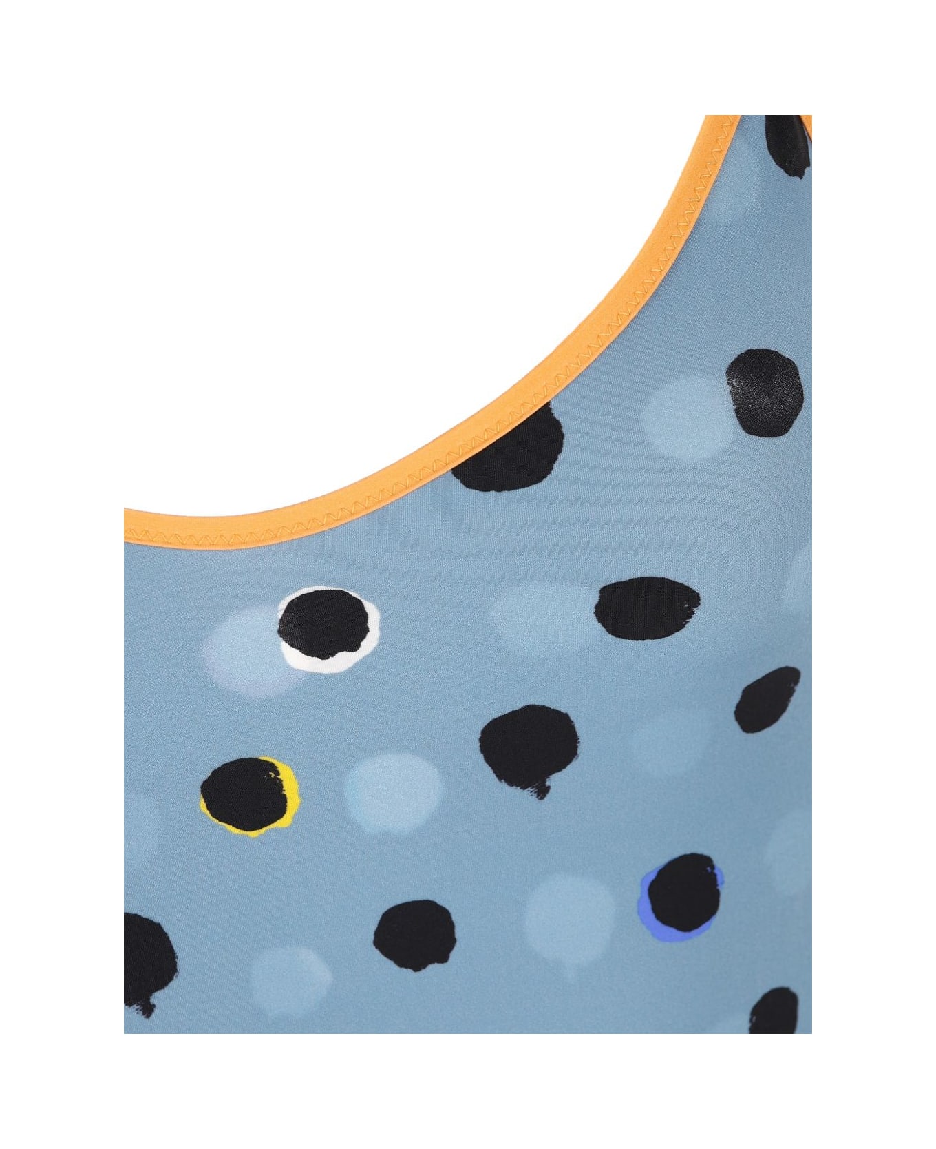 Fendi Dotted Swimsuit - Black