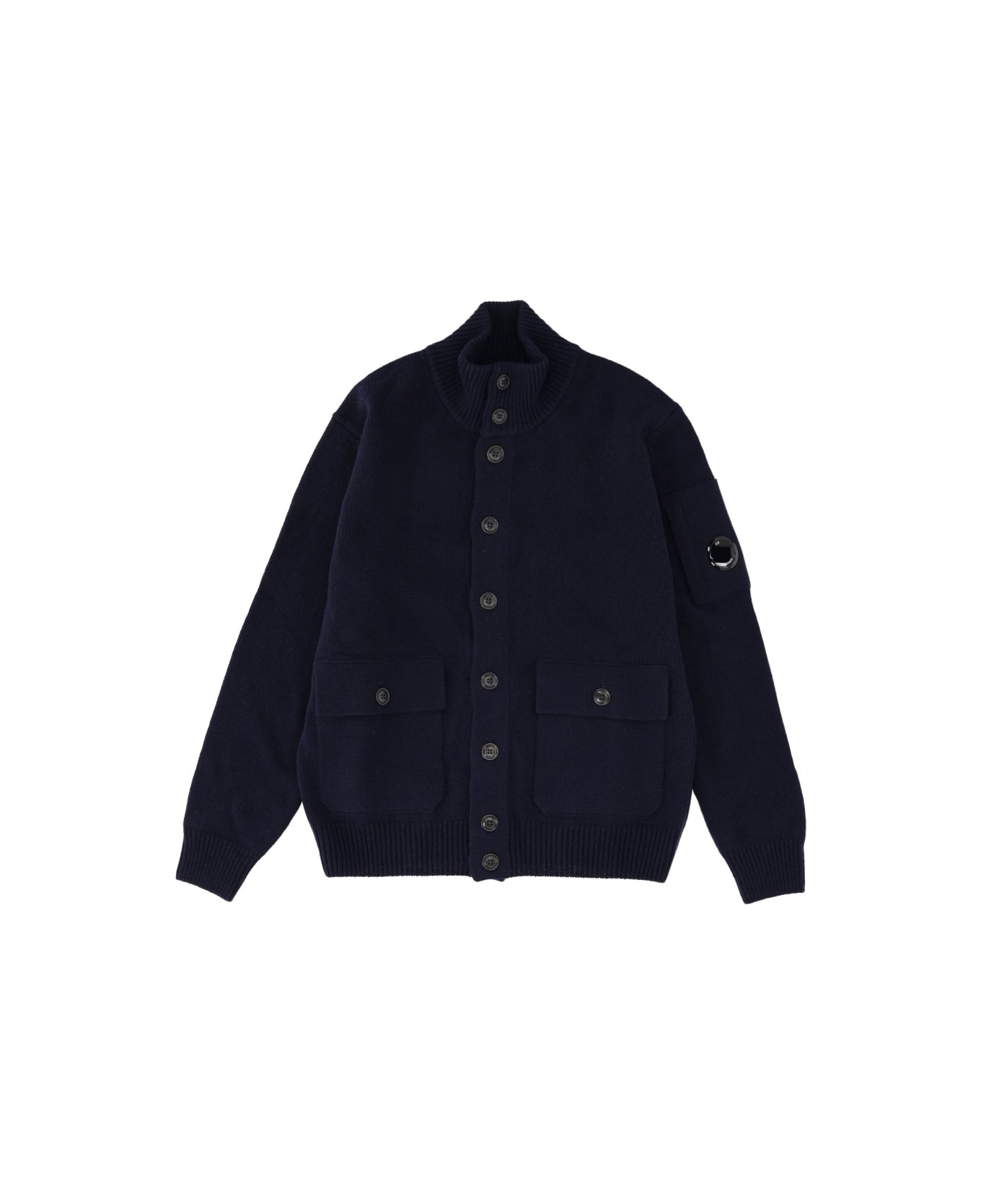 C.P. Company Wool Jersey. - BLUE