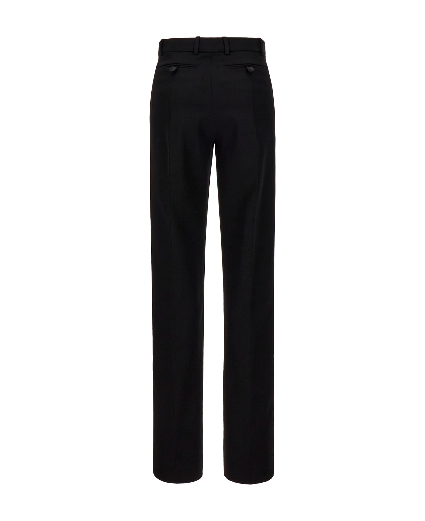 Versace Black Wool Pant - 1B000