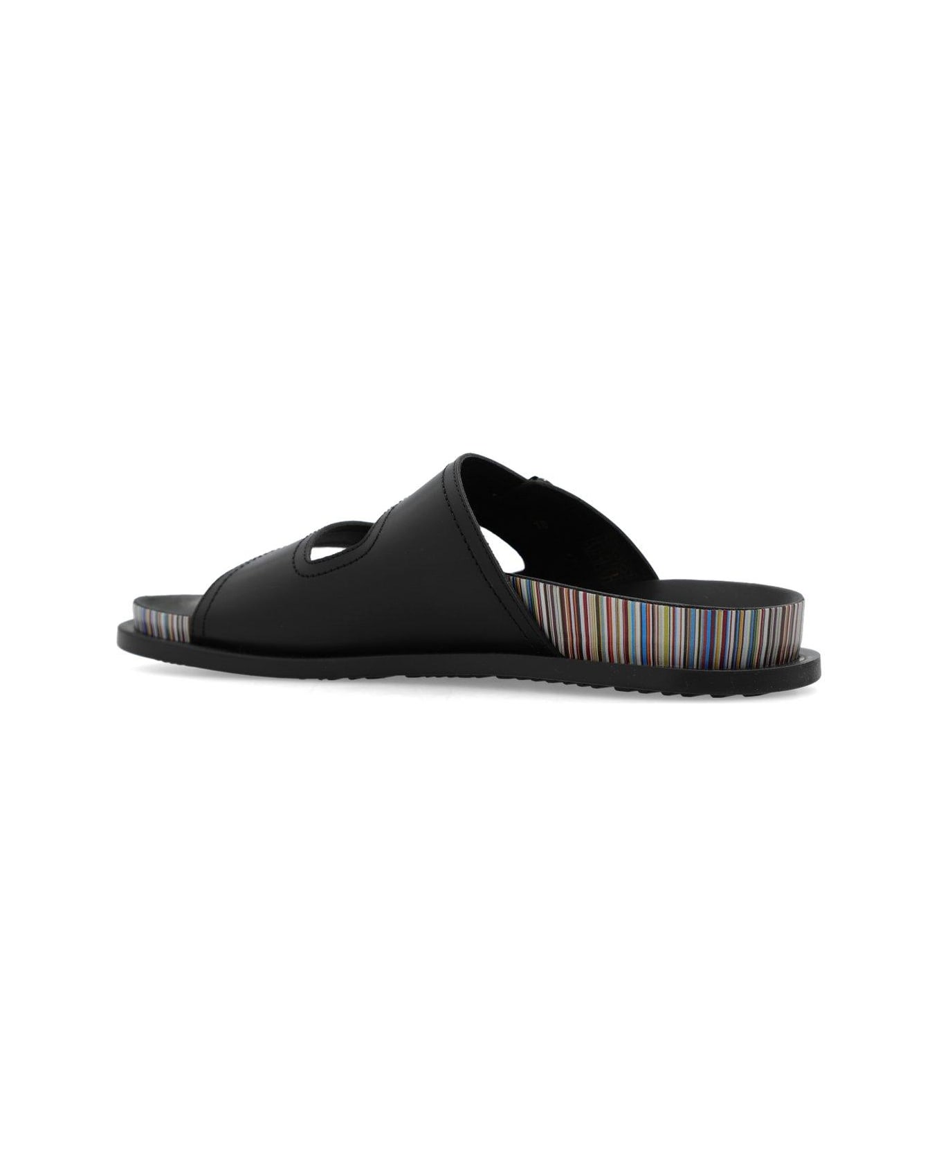 Paul Smith Leather Slides - Black その他各種シューズ