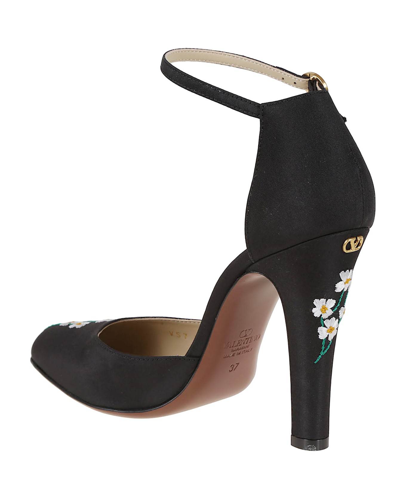 Valentino Garavani Ankle Strap | Hi Dolly T. 105 - Black