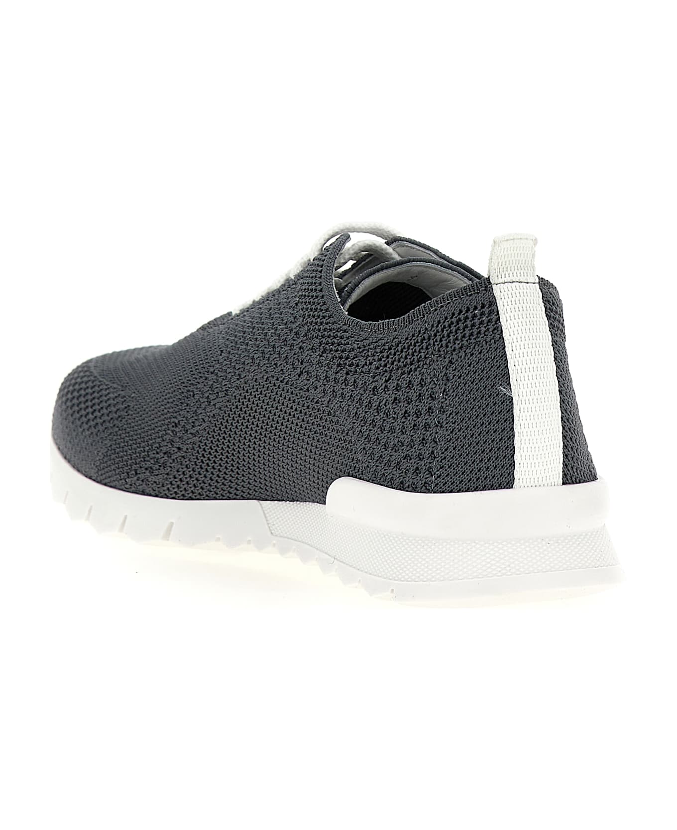 Kiton 'running Fits' Sneakers - Gray