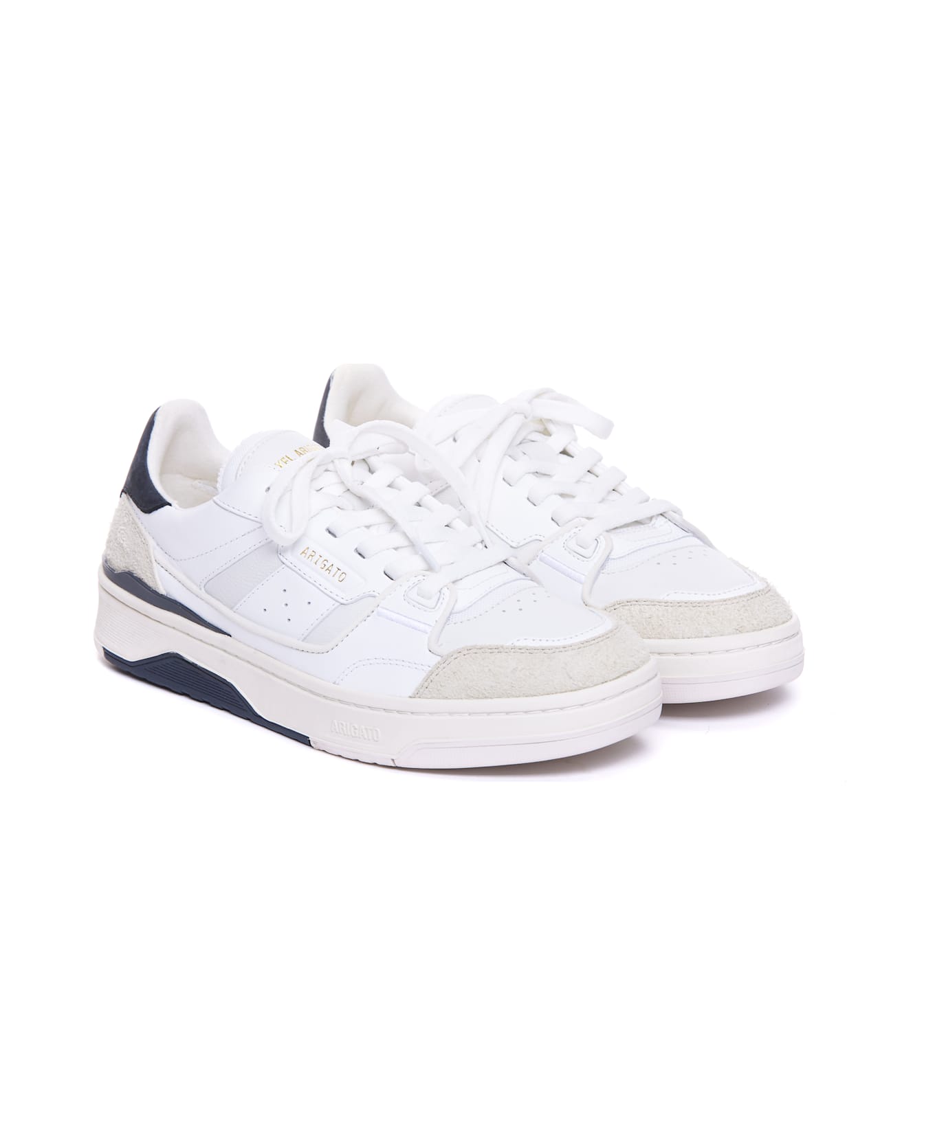 Axel Arigato Clay Sneakers - Off White/ Dk Blue