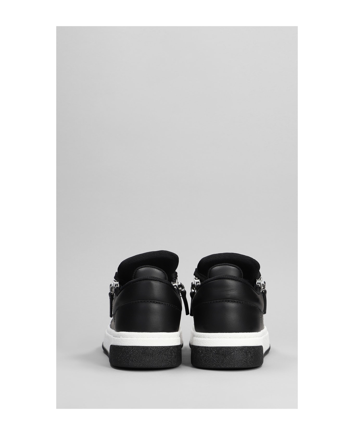 Giuseppe Zanotti Gz94 Sneakers In Black Leather - black スニーカー