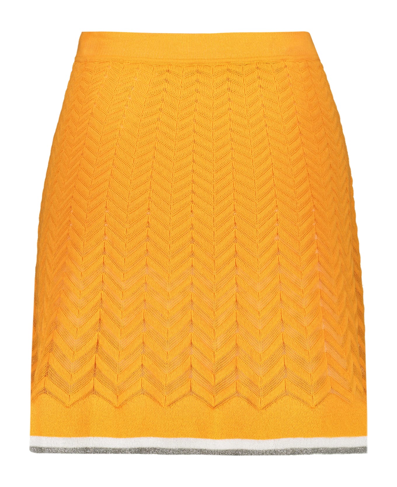 Missoni Knit Skirt - Orange スカート