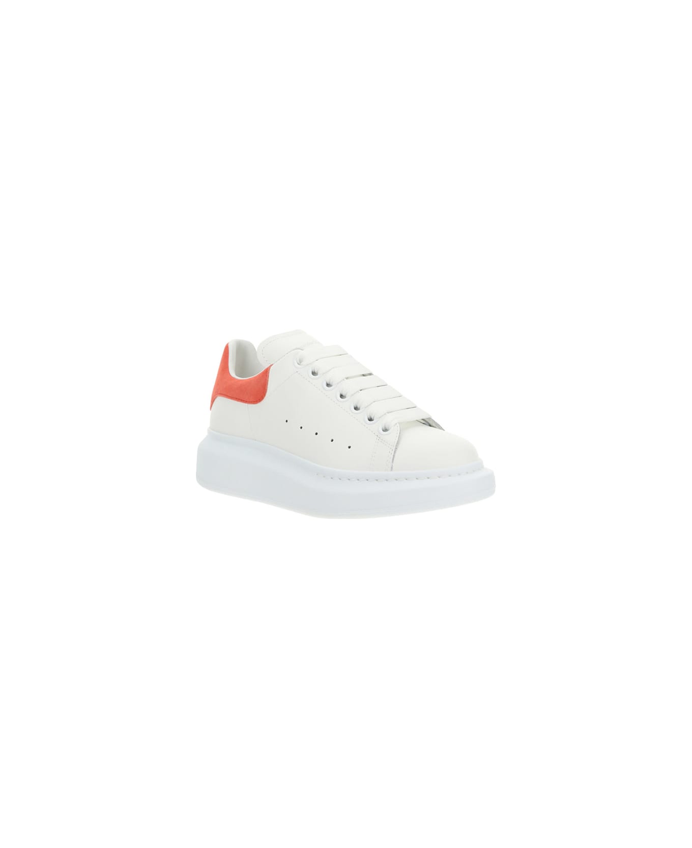 Alexander McQueen Sneakers - White/coral
