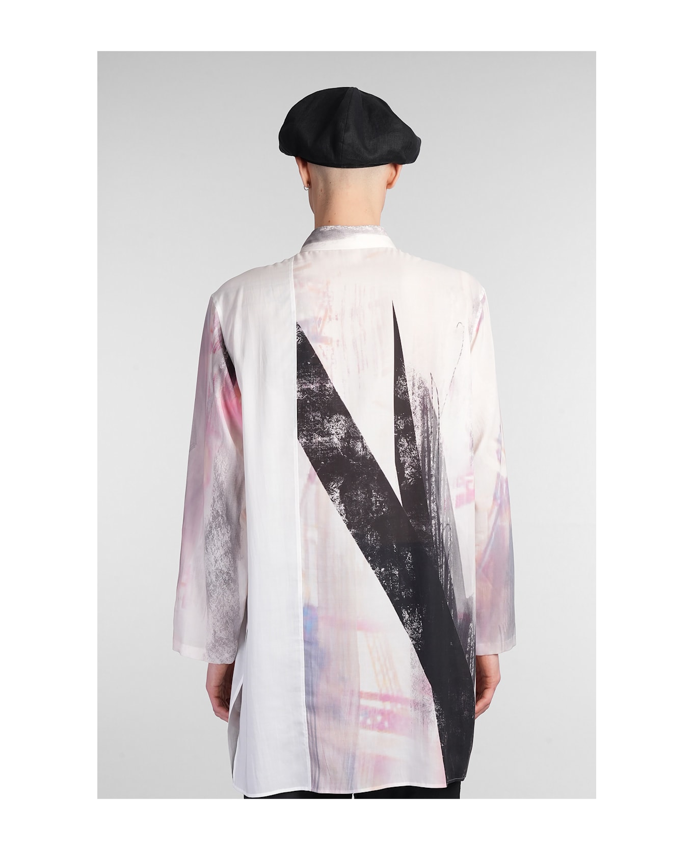 Yohji Yamamoto Shirt In Multicolor Cellulose - multicolor