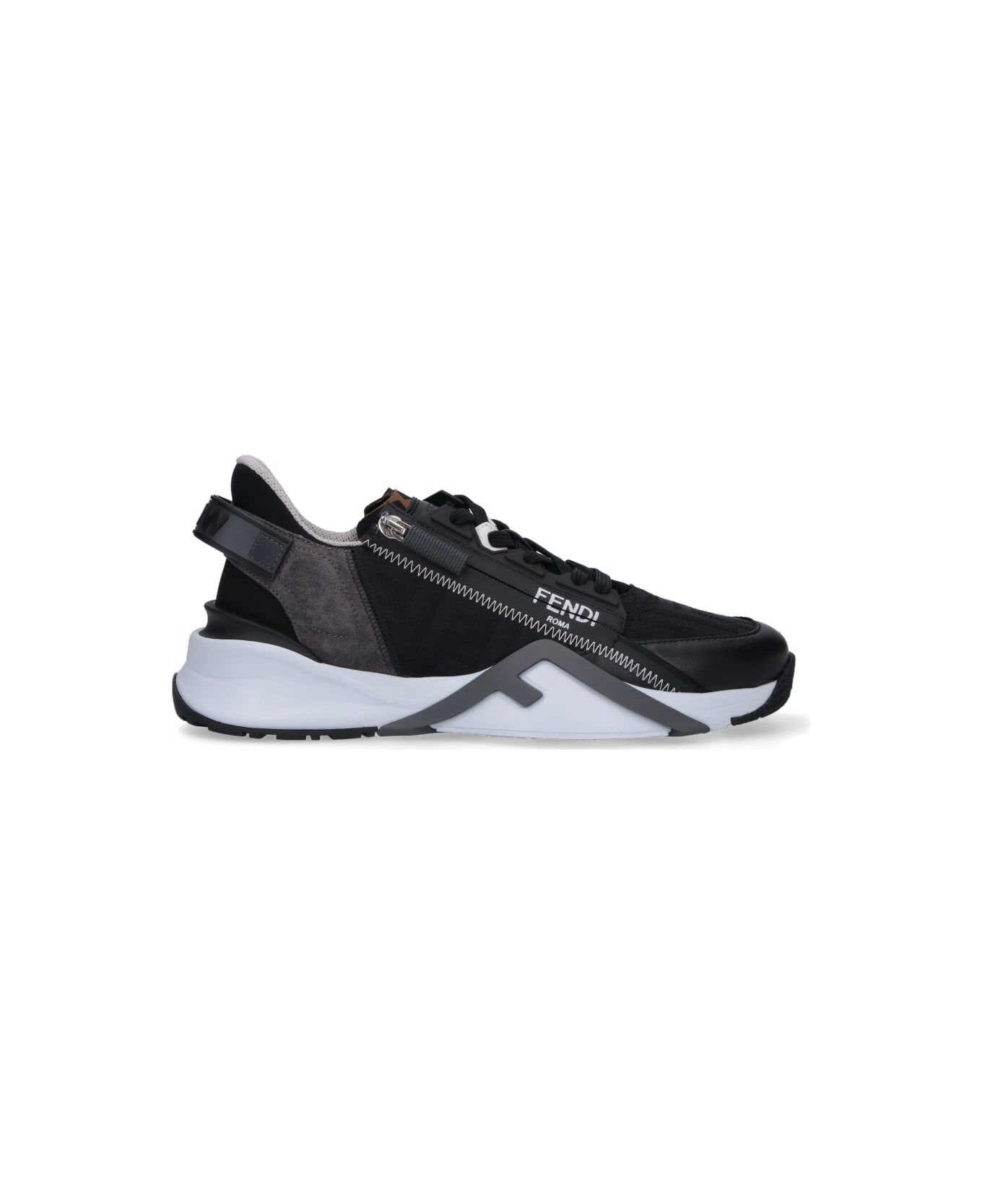 Fendi 
flow
 Low-top Sneakers - Nero Antracite